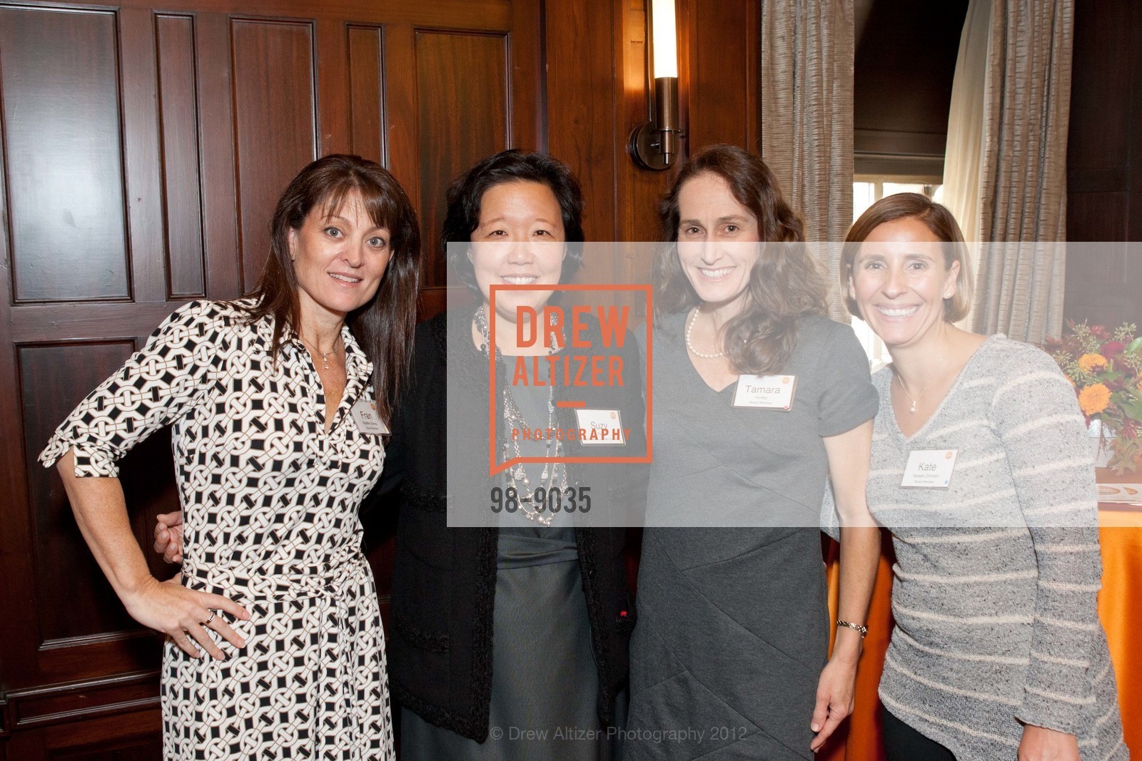 Fran Shimp, Suzy Pak, Tamara Hurley, Kate Maselli Zimman, Educate Our State Fall 2012 Luncheon: The Perfect Recipe for Change, US, October 25th, 2012, Photo #98-9035 Fran Shimp, Suzy Pak, Tamara Hurley, Kate Maselli Zimman, Photo #98-9035