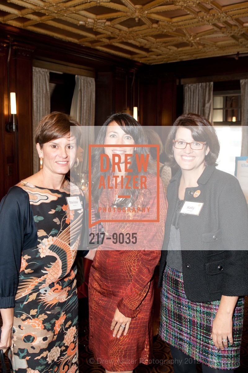 Melissa Williams, Shanti Brien, Kelly Corrigan, Educate Our State Fall 2012 Luncheon: The Perfect Recipe for Change, US, October 25th, 2012, Photo #217-9035 Melissa Williams, Shanti Brien, Kelly Corrigan, Photo #217-9035