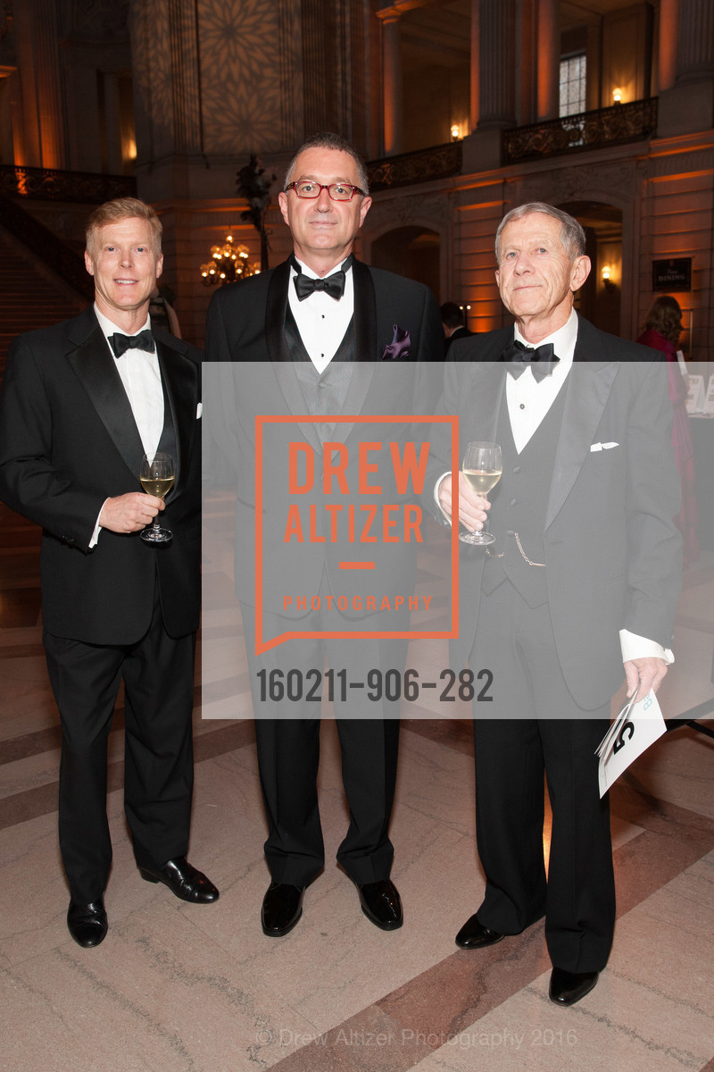 Thomas Grexa Phillips, Peter Mattair, Angus Whyte, Philharmonia Baroque Orchestra Presents The Nicholas McGegan 30th Anniversary Gala, City Hall. 1 Dr Carlton B Goodlett Pl, February 11th, 2016, Photo #160211-906-282 Thomas Grexa Phillips, Peter Mattair, Angus Whyte, Photo #160211-906-282