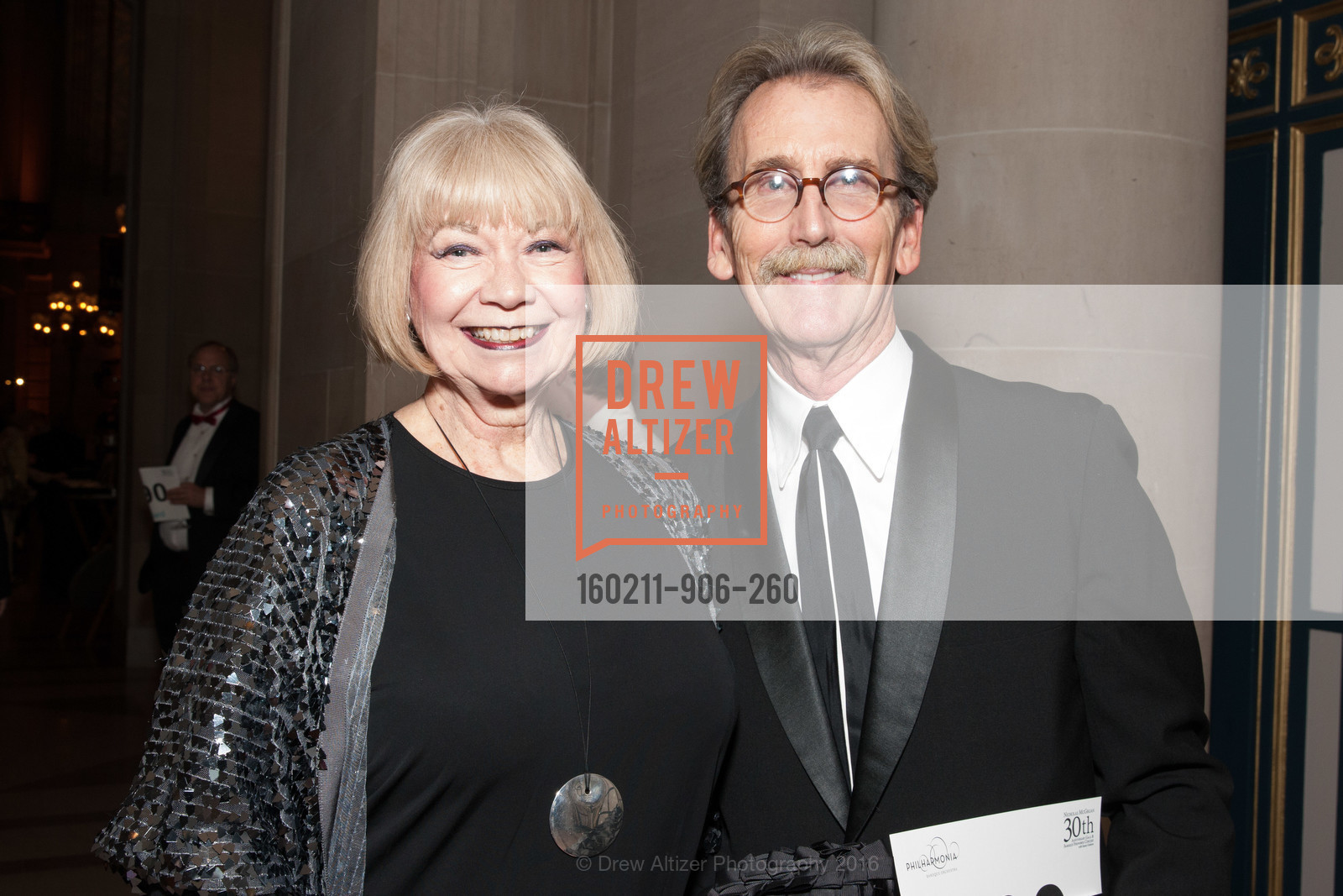 Sharon Shepherd, Laird Rodet, Philharmonia Baroque Orchestra Presents The Nicholas McGegan 30th Anniversary Gala, City Hall. 1 Dr Carlton B Goodlett Pl, February 11th, 2016, Photo #160211-906-260 Sharon Shepherd, Laird Rodet, Photo #160211-906-260