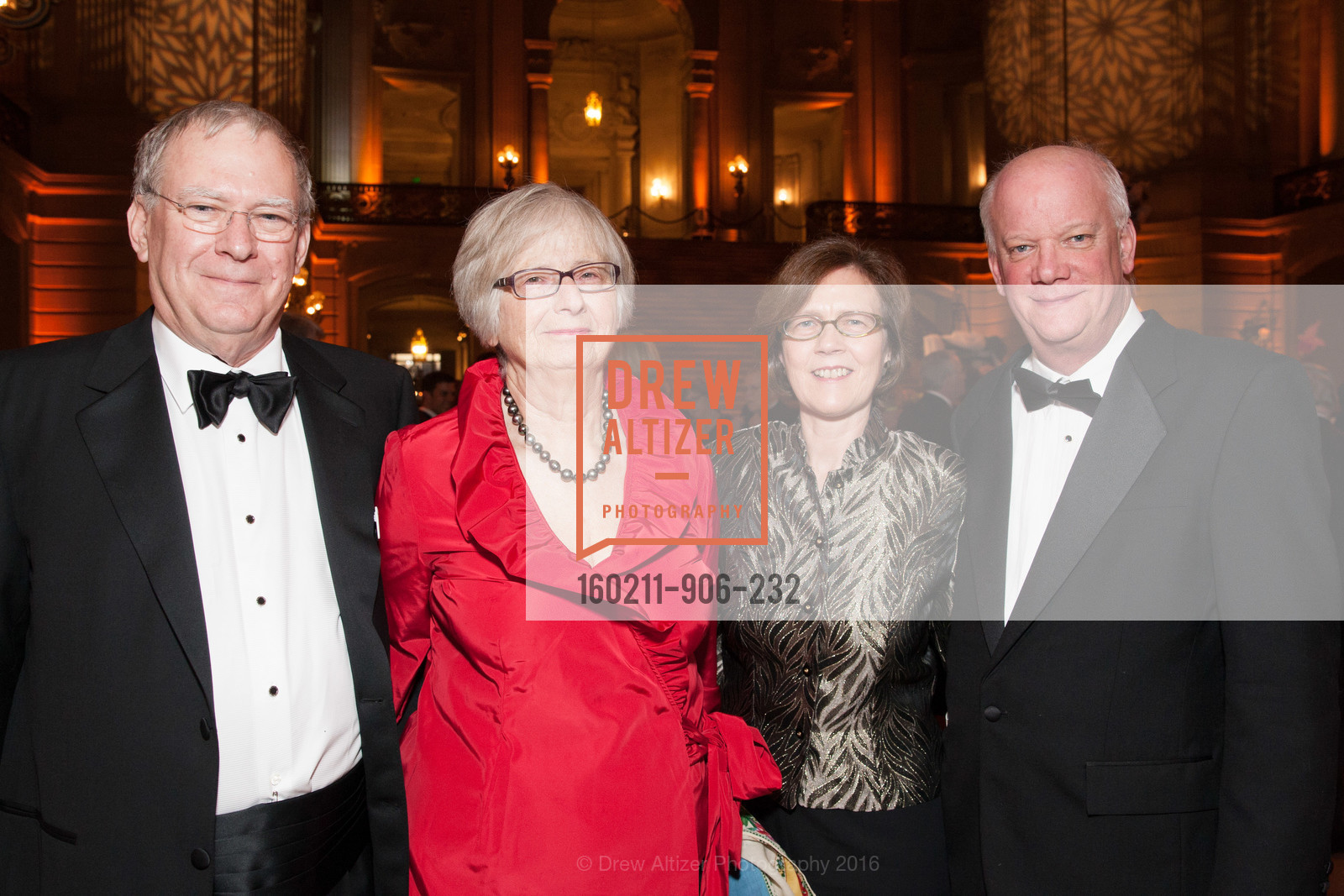 Brian Kancaid, Elizabeth Theil, Henry McKeggie, Philharmonia Baroque Orchestra Presents The Nicholas McGegan 30th Anniversary Gala, City Hall. 1 Dr Carlton B Goodlett Pl, February 11th, 2016, Photo #160211-906-232 Brian Kancaid, Elizabeth Theil, Henry McKeggie, Photo #160211-906-232