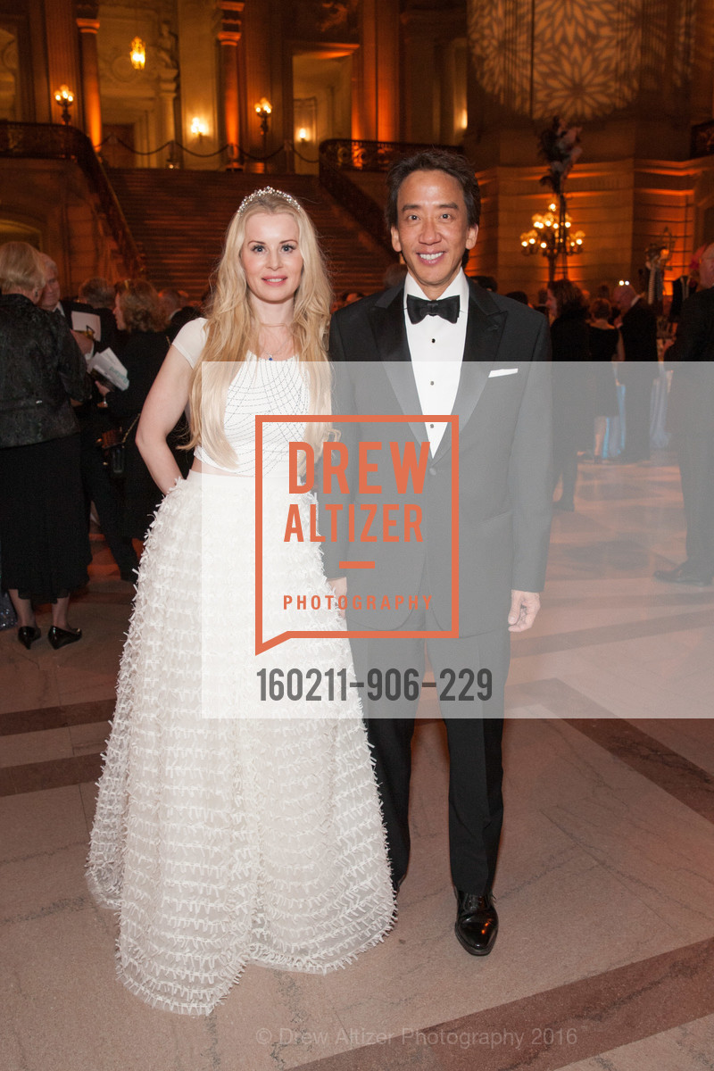 Hannelene Nielsen, David Hung, Philharmonia Baroque Orchestra Presents The Nicholas McGegan 30th Anniversary Gala, City Hall. 1 Dr Carlton B Goodlett Pl, February 11th, 2016, Photo #160211-906-229 Hannelene Nielsen, David Hung, Photo #160211-906-229