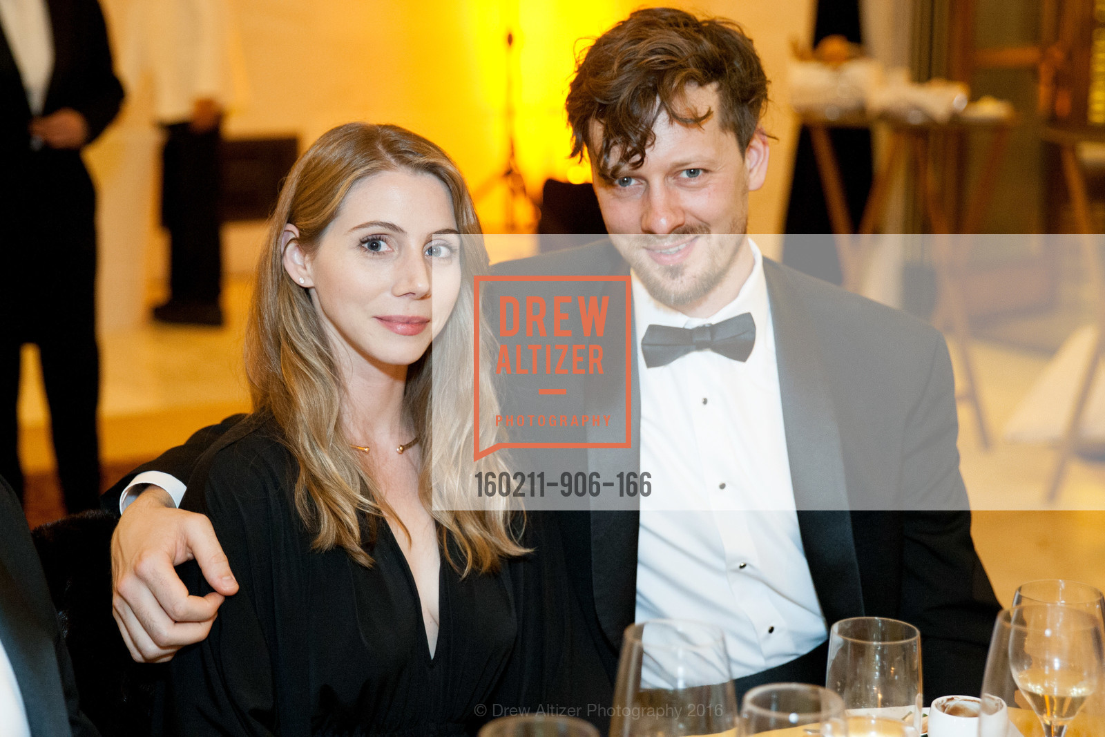 Chloe Andrus, Martin Bringmann, Philharmonia Baroque Orchestra Presents The Nicholas McGegan 30th Anniversary Gala, City Hall. 1 Dr Carlton B Goodlett Pl, February 11th, 2016, Photo #160211-906-166 Chloe Andrus, Martin Bringmann, Photo #160211-906-166