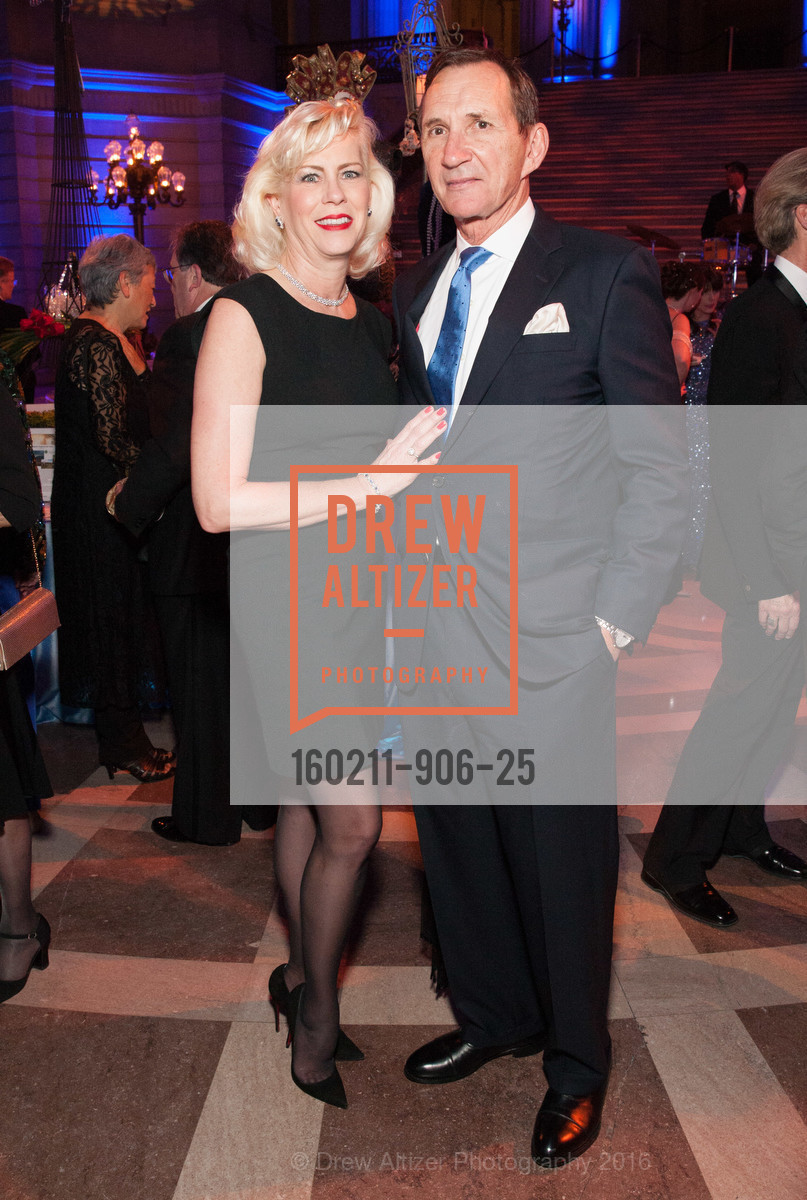 Carrie Piasecki, Richard Piasecki, Philharmonia Baroque Orchestra Presents The Nicholas McGegan 30th Anniversary Gala, City Hall. 1 Dr Carlton B Goodlett Pl, February 11th, 2016, Photo #160211-906-25 Carrie Piasecki, Richard Piasecki, Photo #160211-906-25