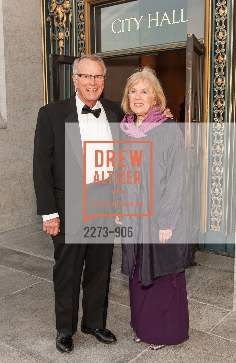 David Phillips, Mary Phillips, Philharmonia Baroque Orchestra Presents The Nicholas McGegan 30th Anniversary Gala, City Hall. 1 Dr Carlton B Goodlett Pl, February 11th, 2016, Photo #2273-906 David Phillips, Mary Phillips, Photo #2273-906
