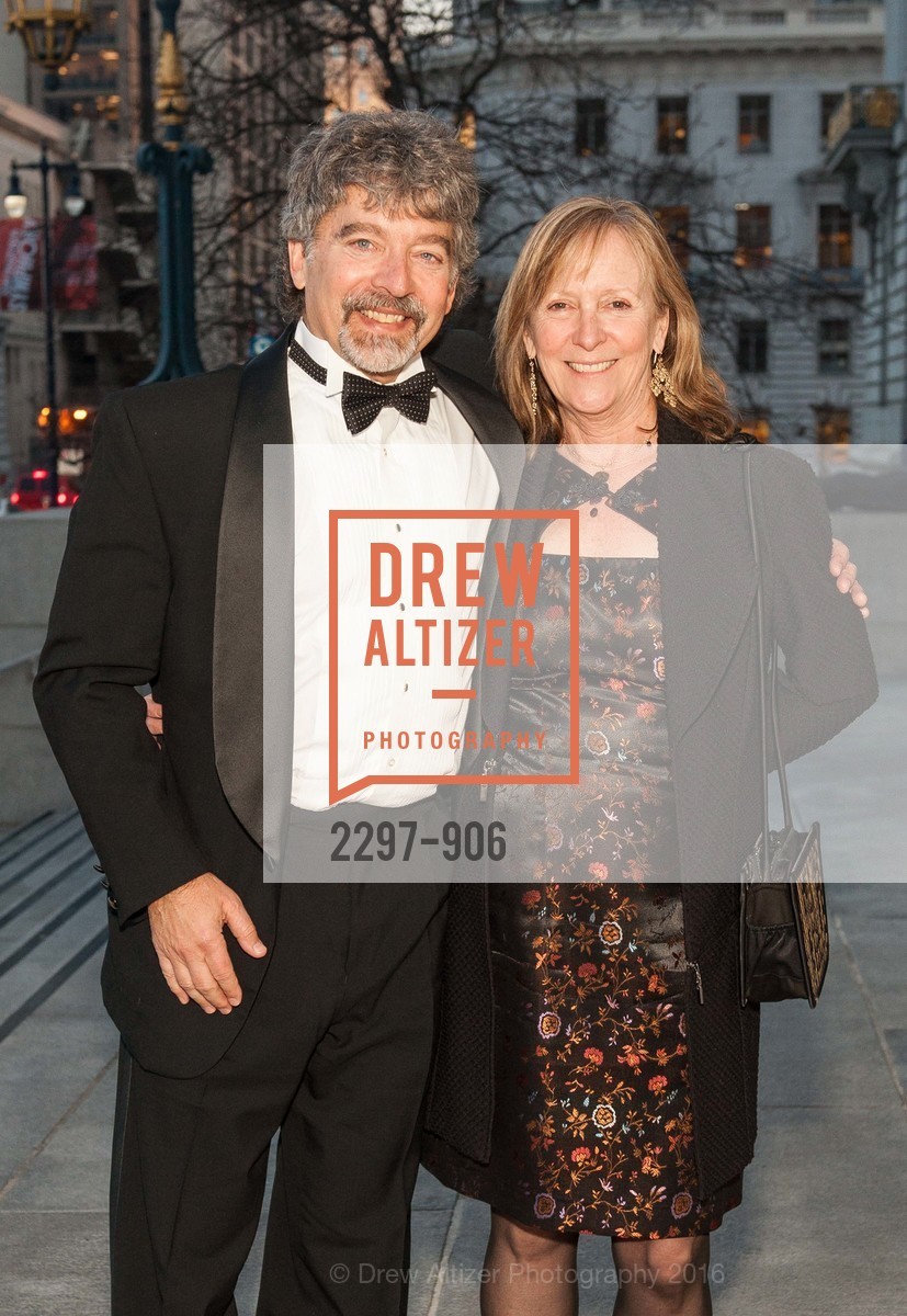 Ron Wynn, Cindi King, Philharmonia Baroque Orchestra Presents The Nicholas McGegan 30th Anniversary Gala, City Hall. 1 Dr Carlton B Goodlett Pl, February 11th, 2016, Photo #2297-906 Ron Wynn, Cindi King, Photo #2297-906
