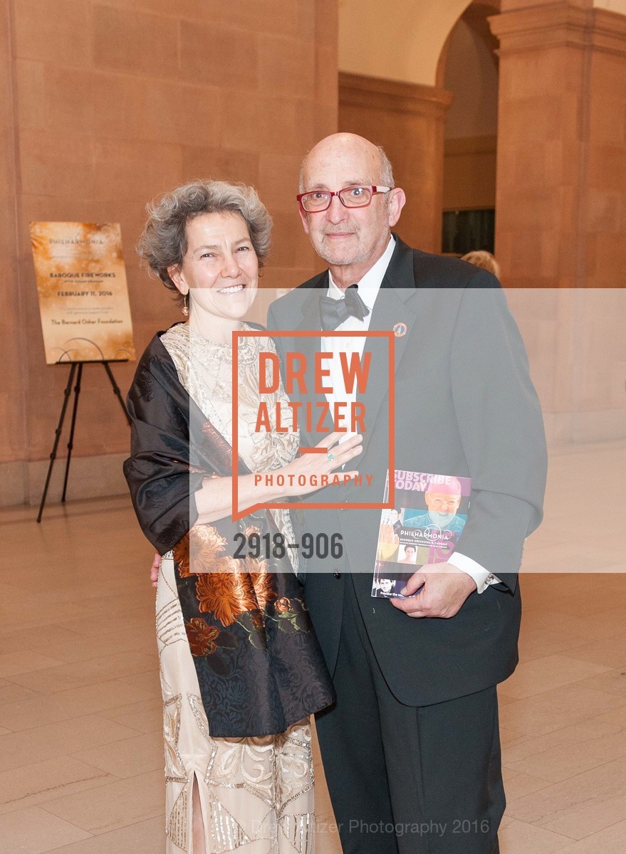 Gillian Kuehner, Norman Bookstein, Philharmonia Baroque Orchestra Presents The Nicholas McGegan 30th Anniversary Gala, City Hall. 1 Dr Carlton B Goodlett Pl, February 11th, 2016, Photo #2918-906 Gillian Kuehner, Norman Bookstein, Photo #2918-906