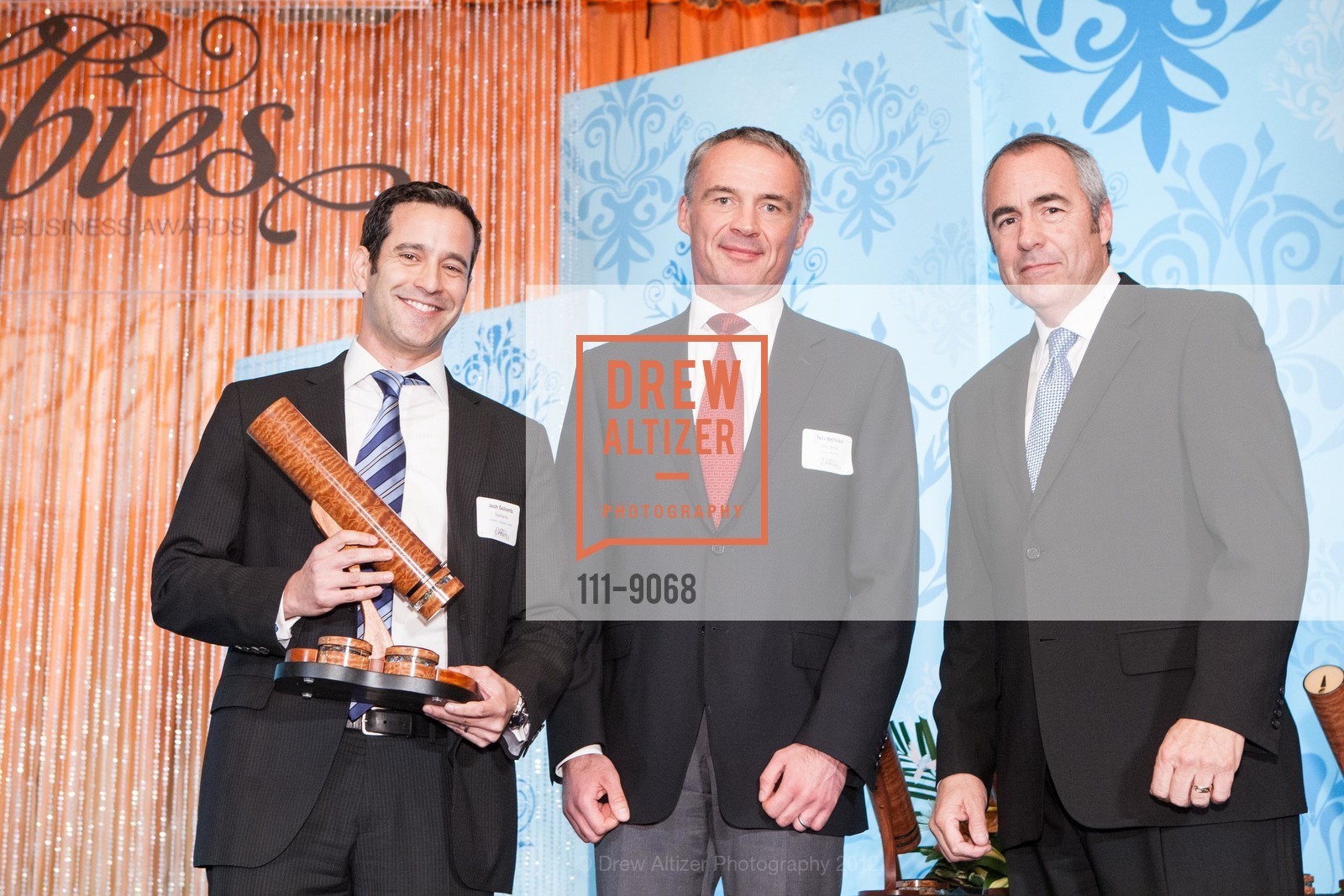 Josh Golomb, Nils Behnke, Ken Batisda, Photo #111-9068