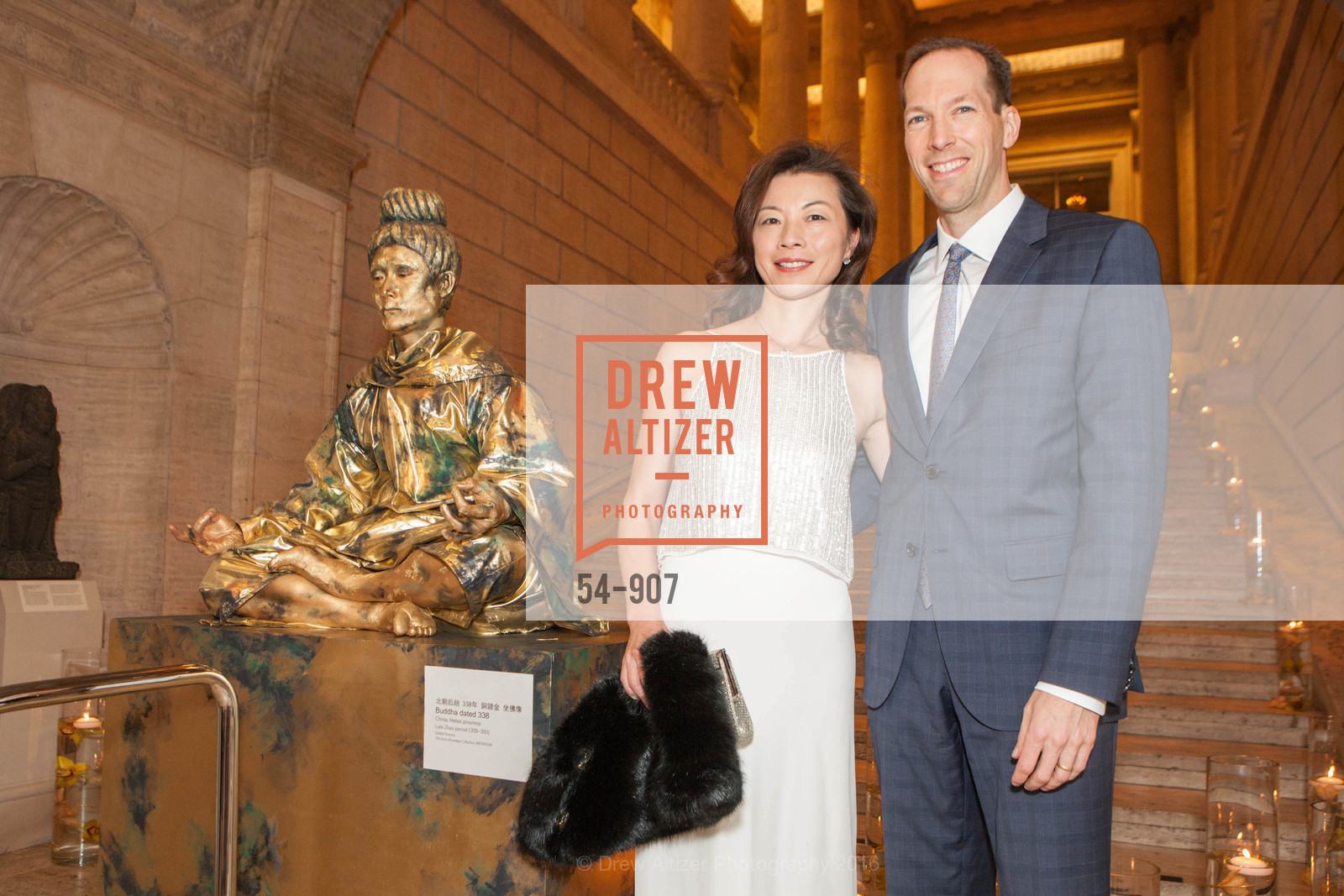Sumiko Hoeft, David Hoeft, The Asian Art Museum of San Francisco 50th Anniversary Gala, Asian Art Museum. 200 Larkin St, February 11th, 2016, Photo #54-907 Sumiko Hoeft, David Hoeft, Photo #54-907