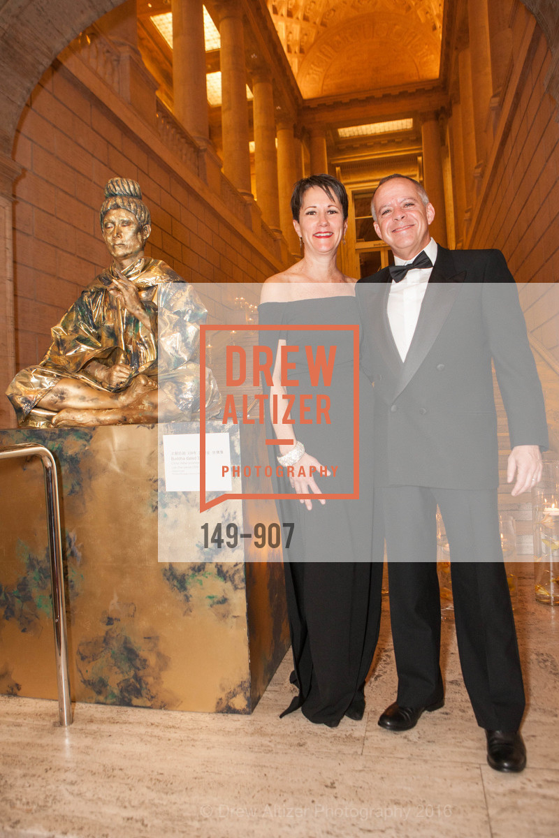 Victoria Cohen, Michael Cohen, The Asian Art Museum of San Francisco 50th Anniversary Gala, Asian Art Museum. 200 Larkin St, February 11th, 2016, Photo #149-907 Victoria Cohen, Michael Cohen, Photo #149-907