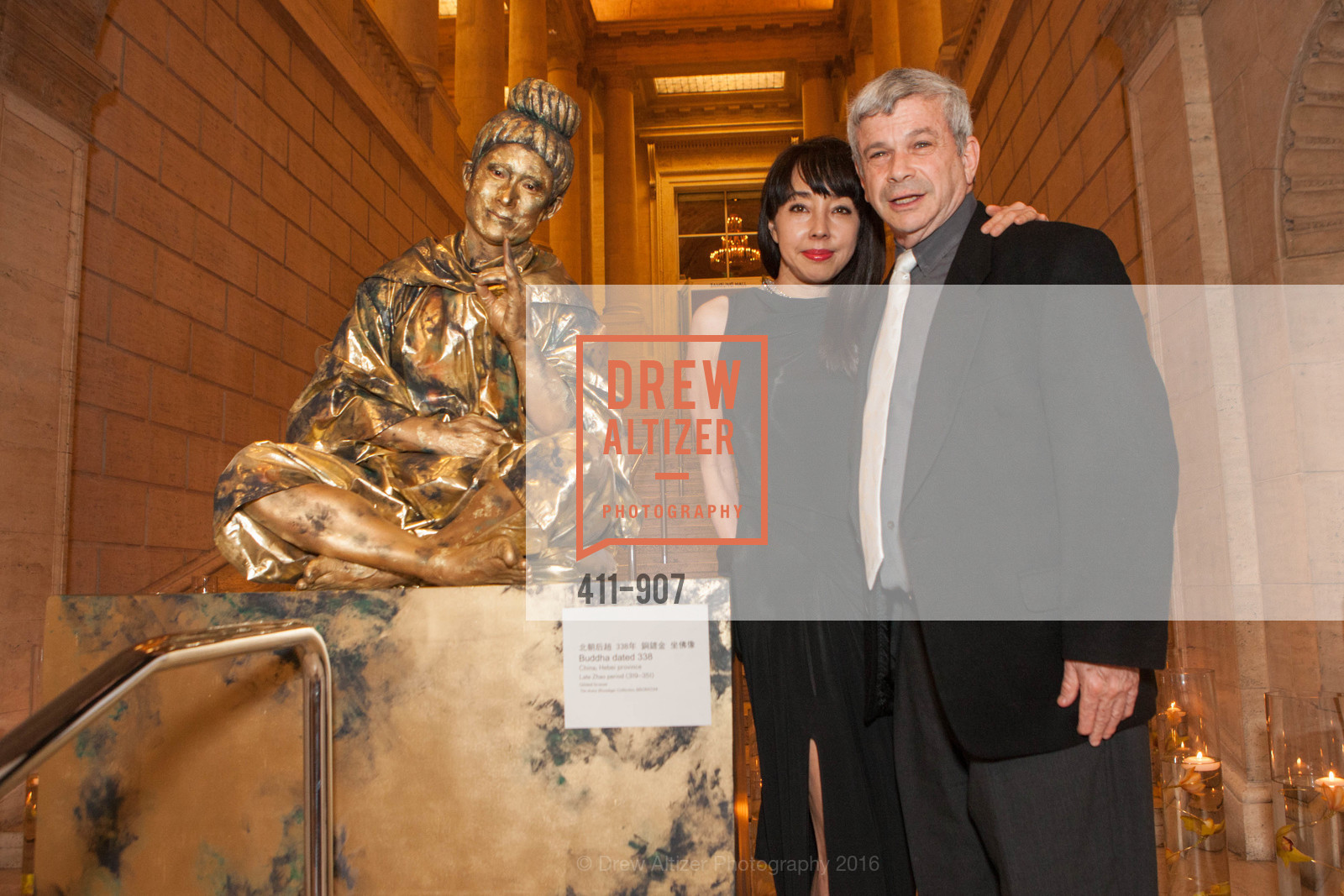 Jodi Nakatsuka, RIchard Veleson, The Asian Art Museum of San Francisco 50th Anniversary Gala, Asian Art Museum. 200 Larkin St, February 11th, 2016, Photo #411-907 Jodi Nakatsuka, RIchard Veleson, Photo #411-907