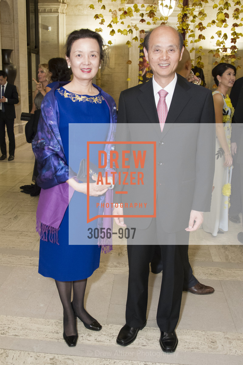 Li Qiao, Luo Linquan, The Asian Art Museum of San Francisco 50th Anniversary Gala, Asian Art Museum. 200 Larkin St, Photo #3056-907 Li Qiao, Luo Linquan, Photo #3056-907