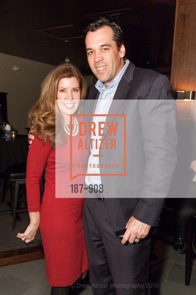 Jeri Haneline, Lance Perry, Lillet Kick-Off Meeting, Mr. Tipples. 39 Fell St. San Francisco, California, February 11th, 2016, Photo #187-908 Jeri Haneline, Lance Perry, Photo #187-908