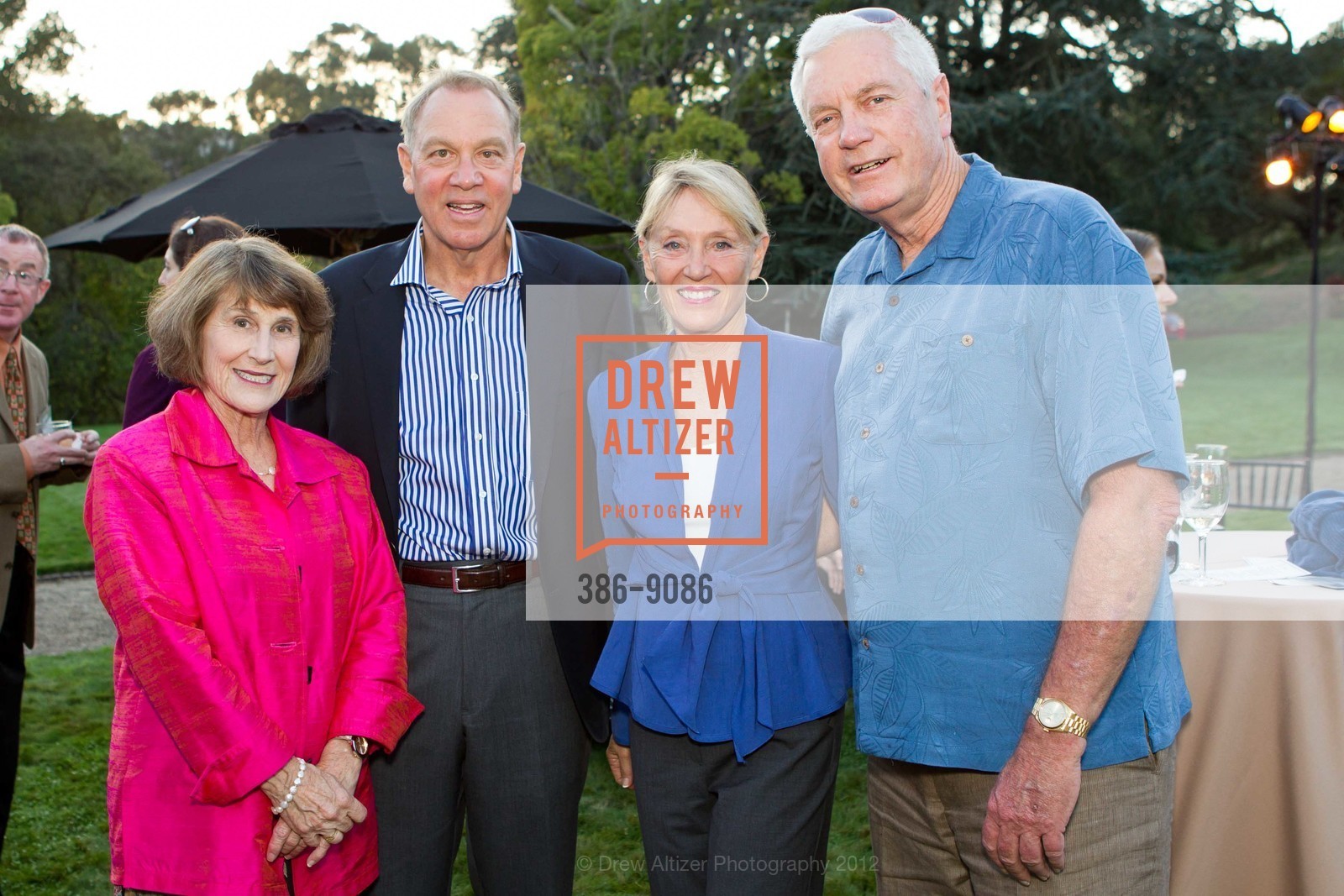 Vicki Fleishhacker, Sandy Skeie, Marsha Marshall, Charlie Marshall, Photo #386-9086