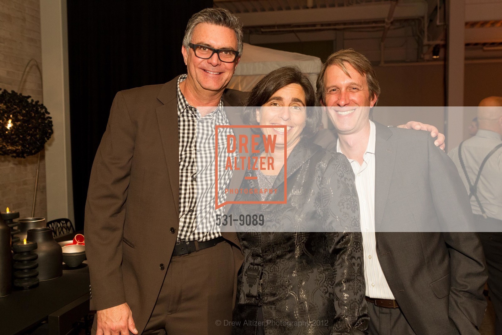 Steven Contreras, Martha Ehrenfeld, Gregory Hunt, DIFFA'S DINING BY DESIGN Table Hop & Taste, US, November 14th, 2012, Photo #531-9089 Steven Contreras, Martha Ehrenfeld, Gregory Hunt, Photo #531-9089