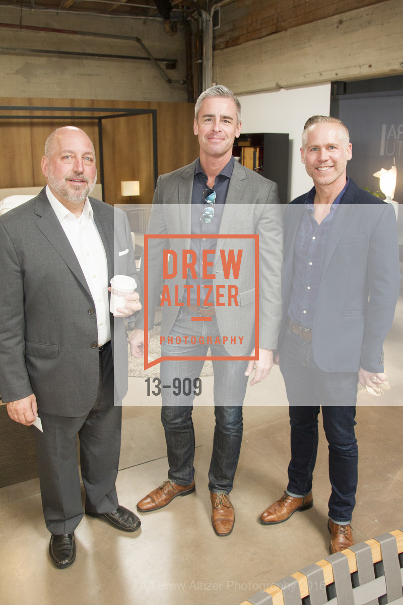 William Diebel, Scott Warmarl, Mark Shumway, Real Estate Panel at the Arkitektura Showroom, Arkitektura Showroom. 560 9th Street, San Francisco, CA, February 11th, 2016, Photo #13-909 William Diebel, Scott Warmarl, Mark Shumway, Photo #13-909