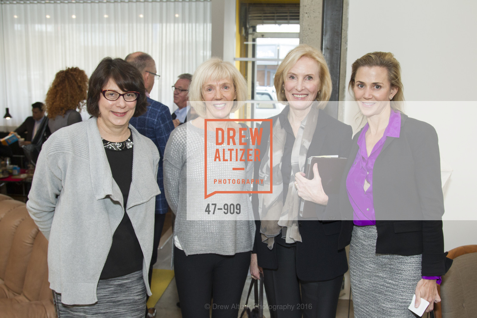 Mary Gilles, Ellen Ashley, Monica Corman, Mandy Montoya, Real Estate Panel at the Arkitektura Showroom, Arkitektura Showroom. 560 9th Street, San Francisco, CA, February 11th, 2016, Photo #47-909 Mary Gilles, Ellen Ashley, Monica Corman, Mandy Montoya, Photo #47-909