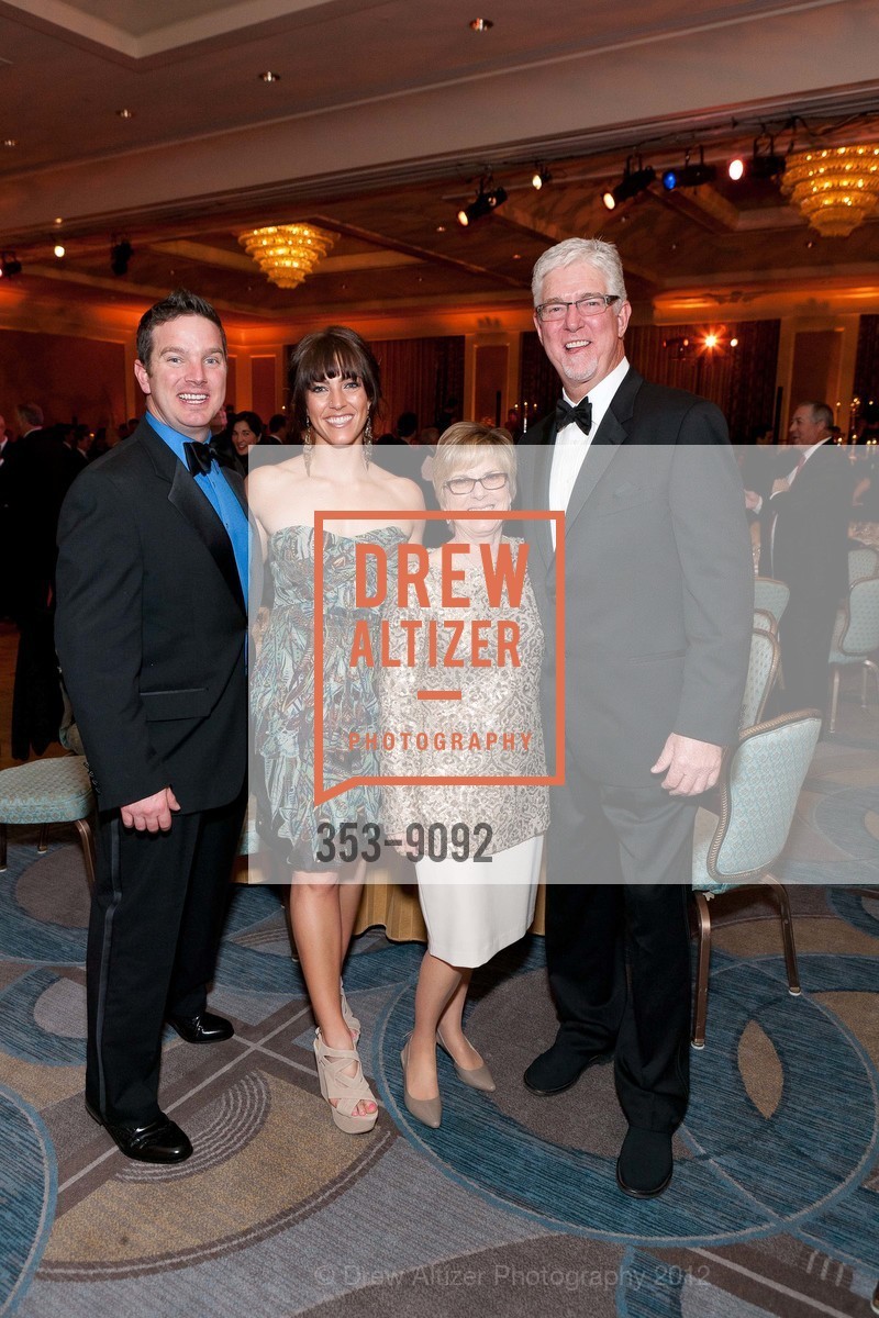 Jarek Krukow, Tessa Krukow, Jennifer Krukow, Mike Krukow, BEYOND BALLET - Smuin Ballet 2012 Gala, US, January 28th, 2012, Photo #353-9092 Jarek Krukow, Tessa Krukow, Jennifer Krukow, Mike Krukow, Photo #353-9092
