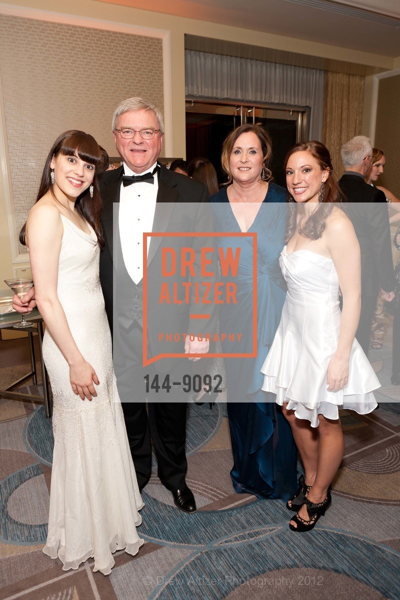 Susan Roemer, Bob Challey, Sheila Challey, Erica Chipp, BEYOND BALLET - Smuin Ballet 2012 Gala, US, January 28th, 2012, Photo #144-9092 Susan Roemer, Bob Challey, Sheila Challey, Erica Chipp, Photo #144-9092