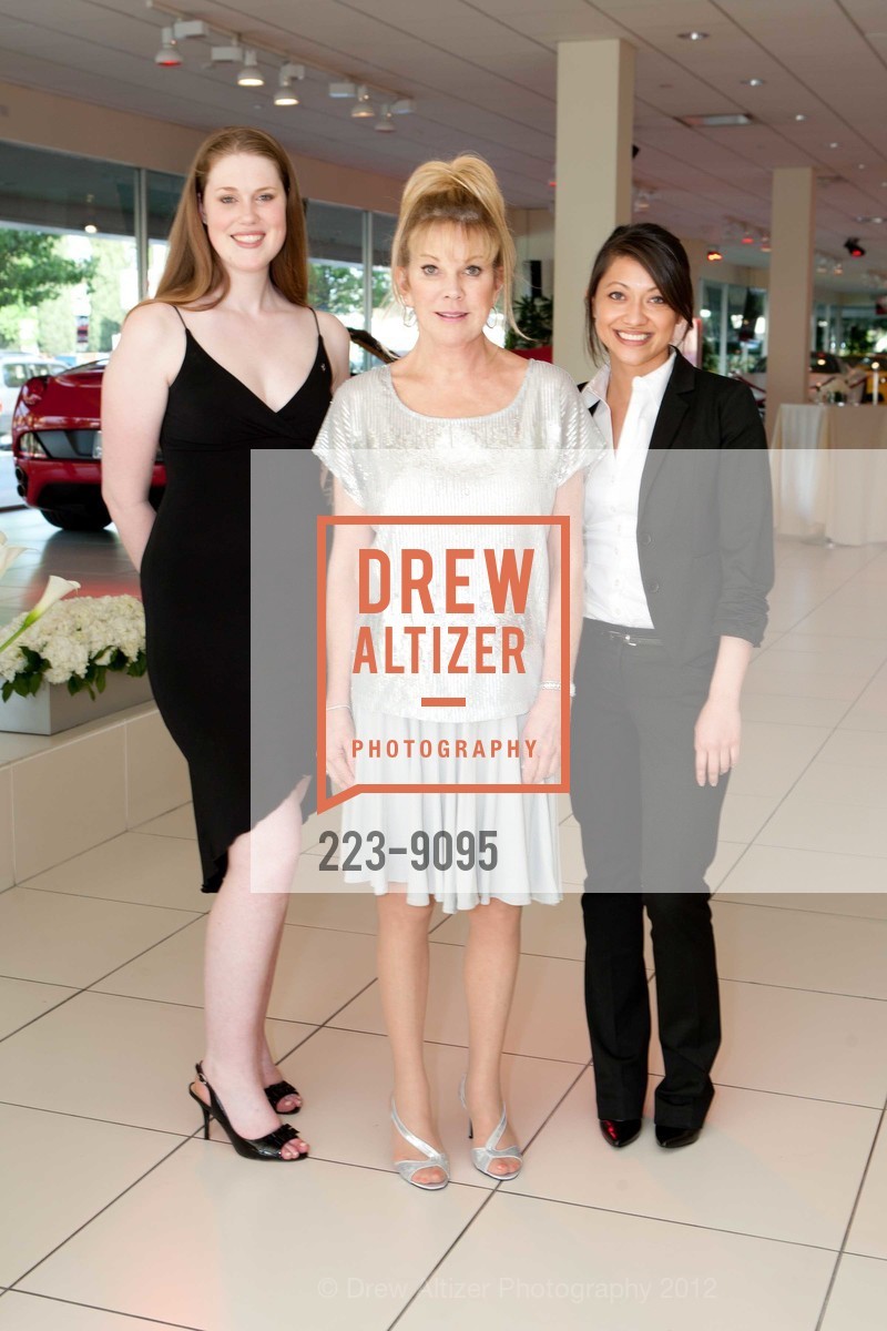Madeline Embry, Kathy McKelvy, Jamie Pham, FERRARI Event in Palo Alto with LUCA DI MONTEZEMOLO, US, April 24th, 2012, Photo #223-9095 Madeline Embry, Kathy McKelvy, Jamie Pham, Photo #223-9095