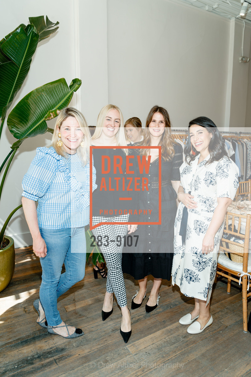 Ashley Shepherd, Sydney Blumenkranz, Hannah McKinley, Mariana Wall, Brock Collection + Hero Shop Lunch 2018, Hero Shop. 982 Post Street, San Francisco CA 94109, Photo #283-9107 Ashley Shepherd, Sydney Blumenkranz, Hannah McKinley, Mariana Wall, Photo #283-9107