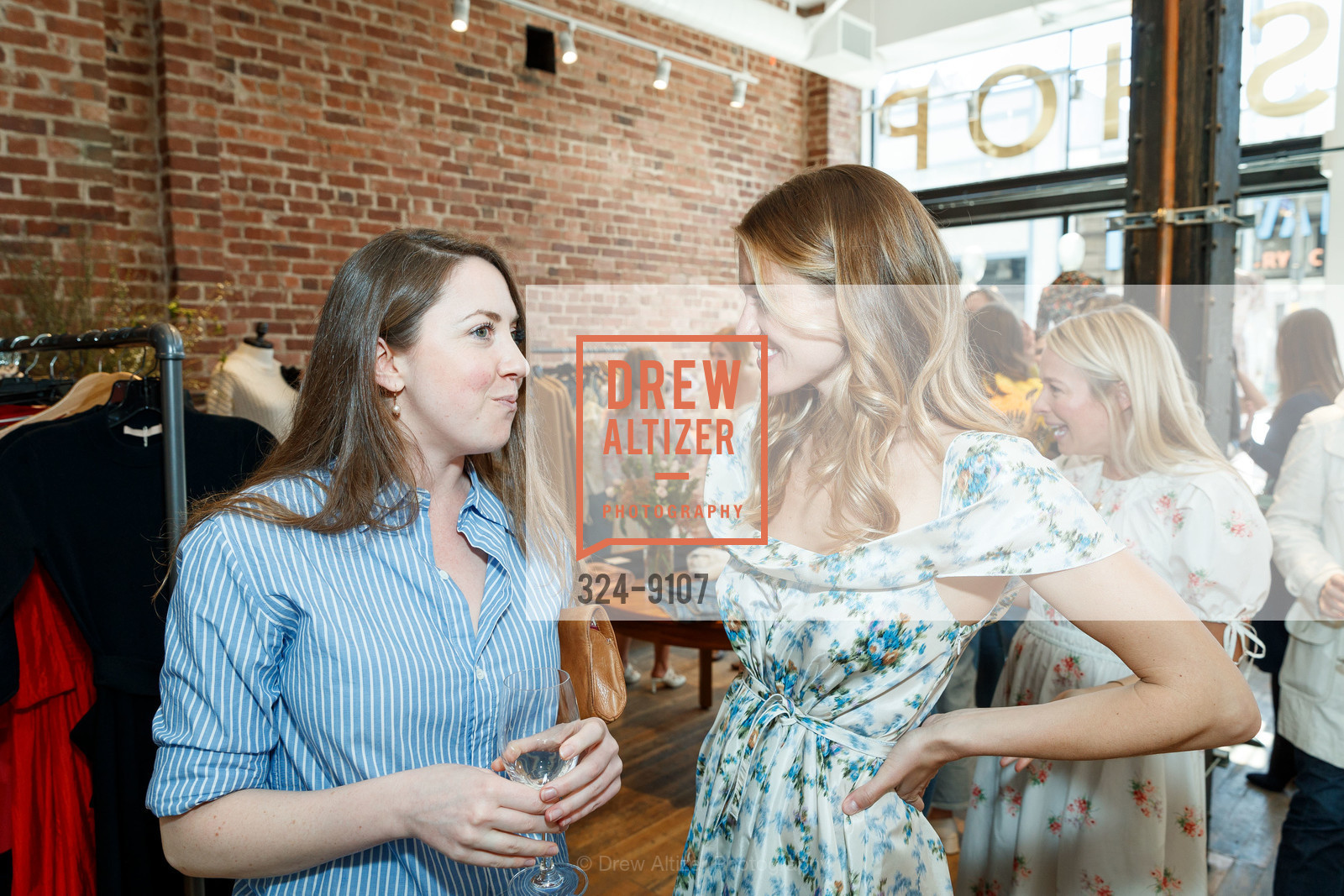 Audrey Mott-Smith, Laura Vasser Brock, Brock Collection + Hero Shop Lunch 2018, Hero Shop. 982 Post Street, San Francisco CA 94109, Photo #324-9107 Audrey Mott-Smith, Laura Vasser Brock, Photo #324-9107