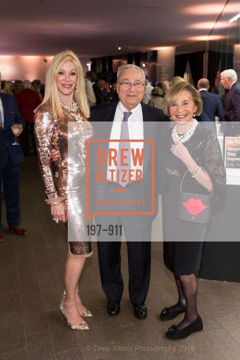 Pamala Deikel, Dick Rosenberg, Barbara Rosenberg, Heart to Heart, de Young Museum. 50 Hagiwara Tea Garden Dr, San Francisco, CA 94118, February 13th, 2016, Photo #197-911 Pamala Deikel, Dick Rosenberg, Barbara Rosenberg, Photo #197-911