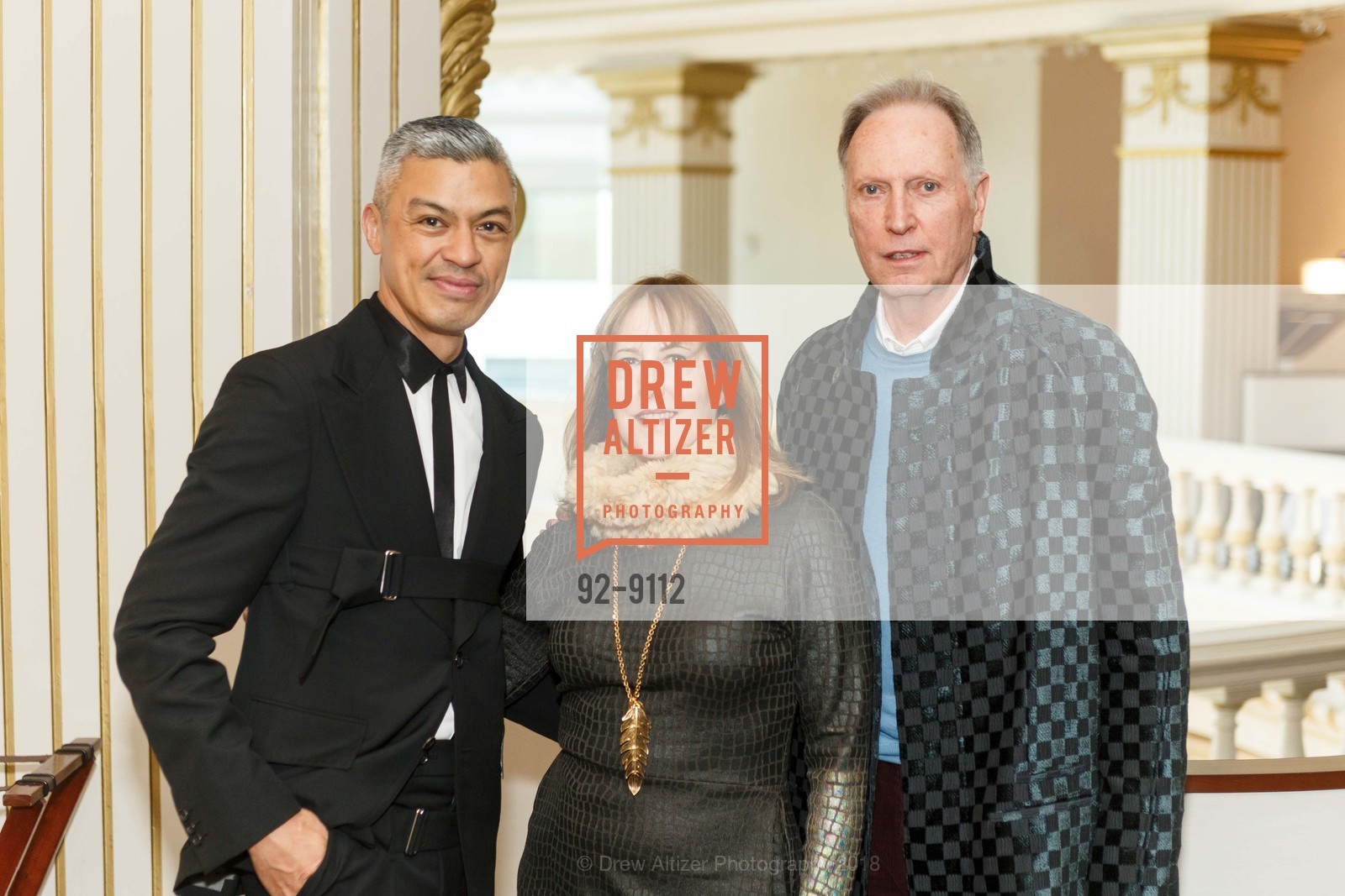 Ted Bolivar, Maureen Knoll, Jim Knoll, Joseph Altuzarra Personal Appearance at Neiman Marcus, Neiman Marcus, The Rotunda. 150 Stockton Street, March 22nd, 2018, Photo #92-9112 Ted Bolivar, Maureen Knoll, Jim Knoll, Photo #92-9112