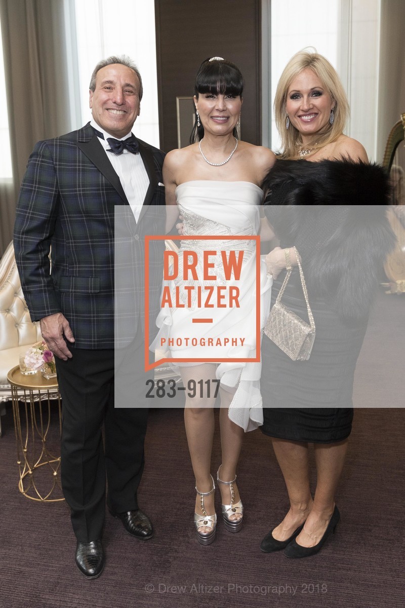 Anthony TaCito, Afsaneh Akhtari, Lisa Bordelon, Afsaneh's Birthday Party, St. Regis Hotel. 125 Third Street, March 23rd, 2018, Photo #283-9117 Anthony TaCito, Afsaneh Akhtari, Lisa Bordelon, Photo #283-9117