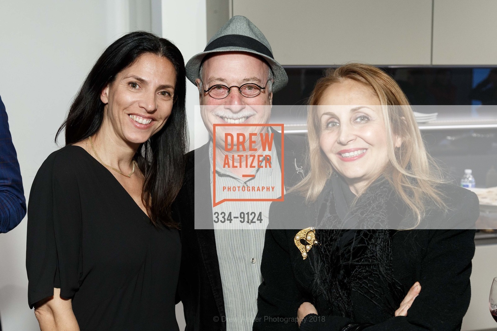 Felice Schwartz, Michael Rudman, Noushin Boussina, SieMatic Grand ReOpening, SieMatic. 1647 Pacific Avenue SF CA 94109, March 22nd, 2018, Photo #334-9124 Felice Schwartz, Michael Rudman, Noushin Boussina, Photo #334-9124