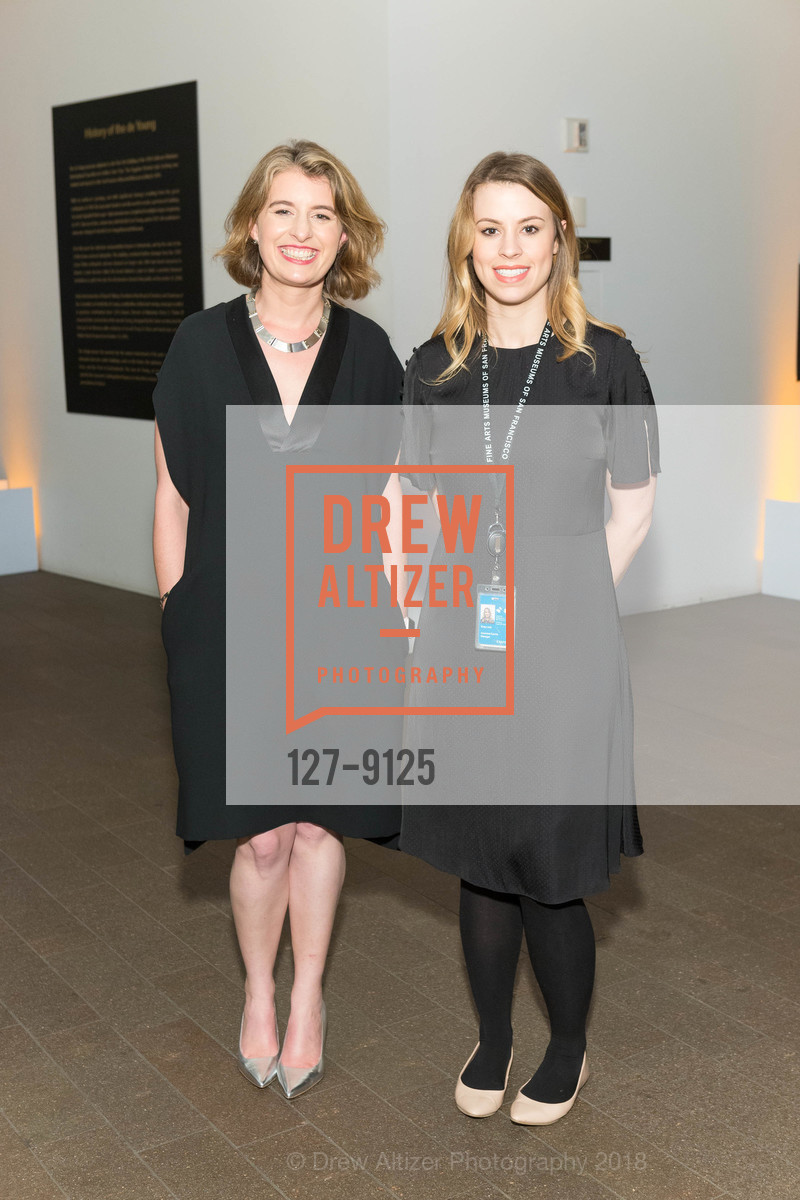 Emma Acker, Katie Lack, Cult of the Machine Donor Opening Reception, de Young Museum. 50 Hagiwara Tea Garden Dr, San Francisco, CA 94118, March 22nd, 2018, Photo #127-9125 Emma Acker, Katie Lack, Photo #127-9125