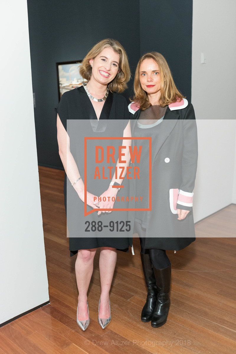 Emma Acker, Nina Hollein, Cult of the Machine Donor Opening Reception, de Young Museum. 50 Hagiwara Tea Garden Dr, San Francisco, CA 94118, March 22nd, 2018, Photo #288-9125 Emma Acker, Nina Hollein, Photo #288-9125