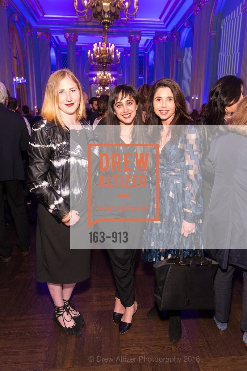 Kerry Cavanaugh, Simi Ahluwalia, Candace Cavanaugh, SFMOMA Conversations and Cocktails, San Francisco War Memorial & Performing Arts Center. 401 Van Ness Ave #110, San Francisco, CA 94102, February 17th, 2016, Photo #163-913 Kerry Cavanaugh, Simi Ahluwalia, Candace Cavanaugh, Photo #163-913