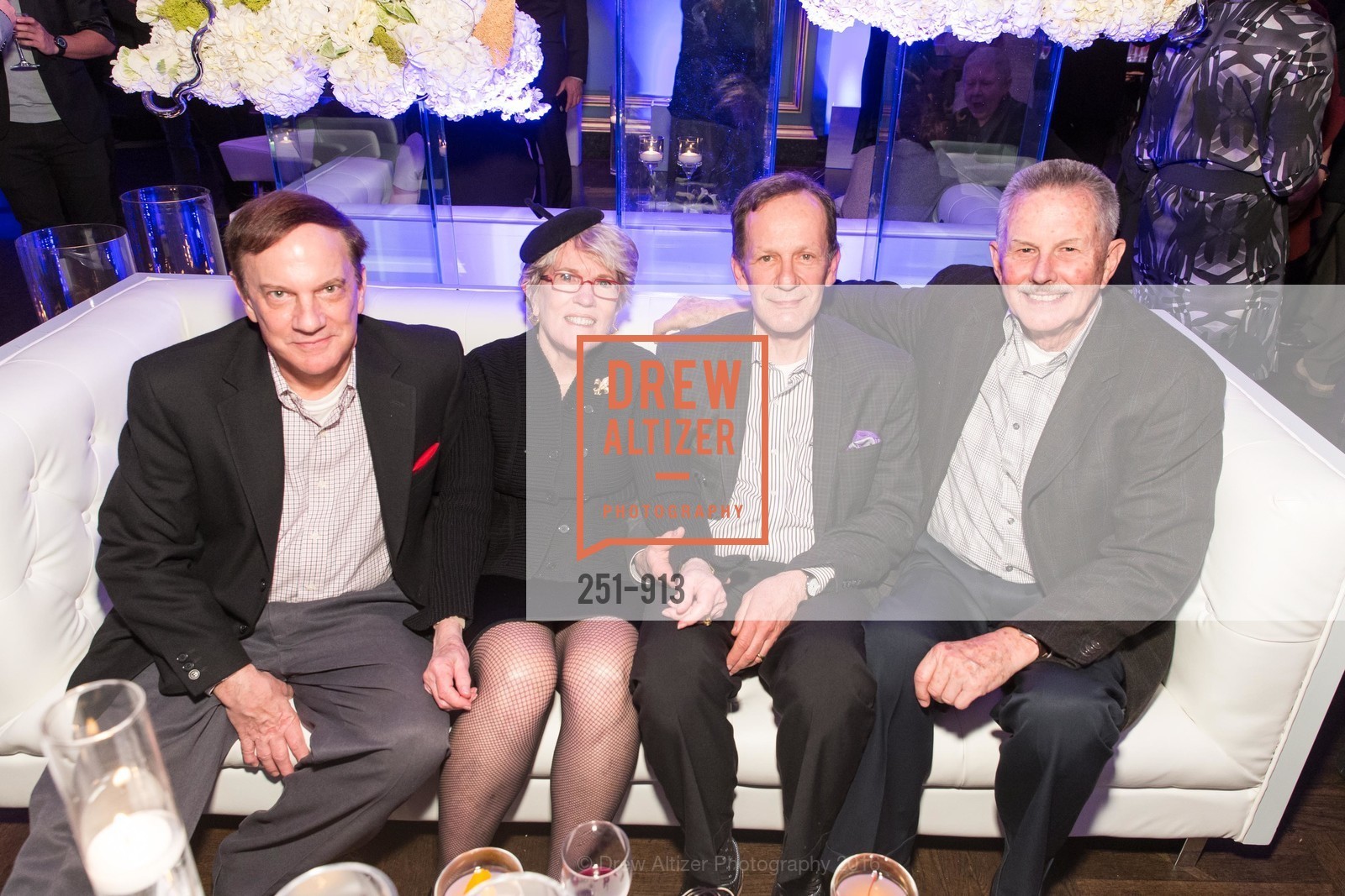 David Lauer, Judy Kimball, Ron Neldberg, Charles Kimball, SFMOMA Conversations and Cocktails, San Francisco War Memorial & Performing Arts Center. 401 Van Ness Ave #110, San Francisco, CA 94102, February 17th, 2016, Photo #251-913 David Lauer, Judy Kimball, Ron Neldberg, Charles Kimball, Photo #251-913