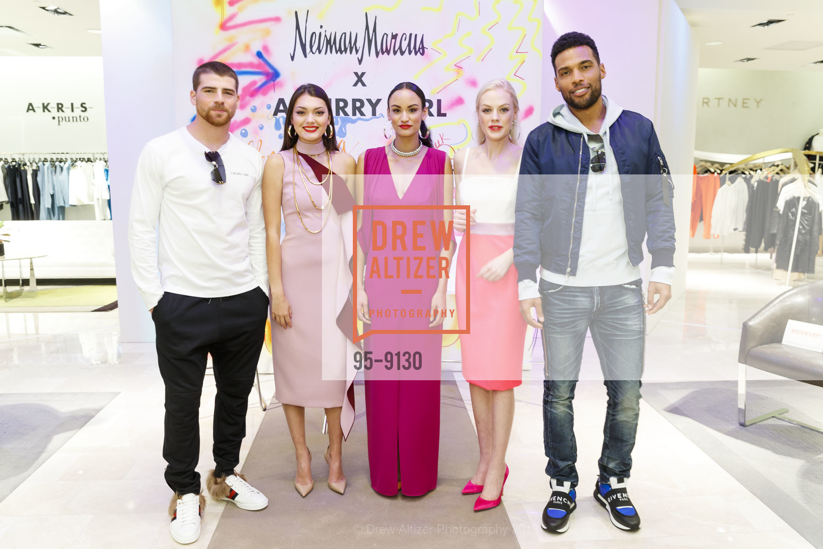 Cashel Barnett, Mia Agbayani, Lanisa Buenavista, Sarah Noel, Marlon Wilson, Sydel Curry's "A Curry Girl" Launch Party at Neiman Marcus Walnut Creek, Neiman Marcus Walnut Creek. 1000 S Main Street, March 28th, 2018, Photo #95-9130 Cashel Barnett, Mia Agbayani, Lanisa Buenavista, Sarah Noel, Marlon Wilson, Photo #95-9130