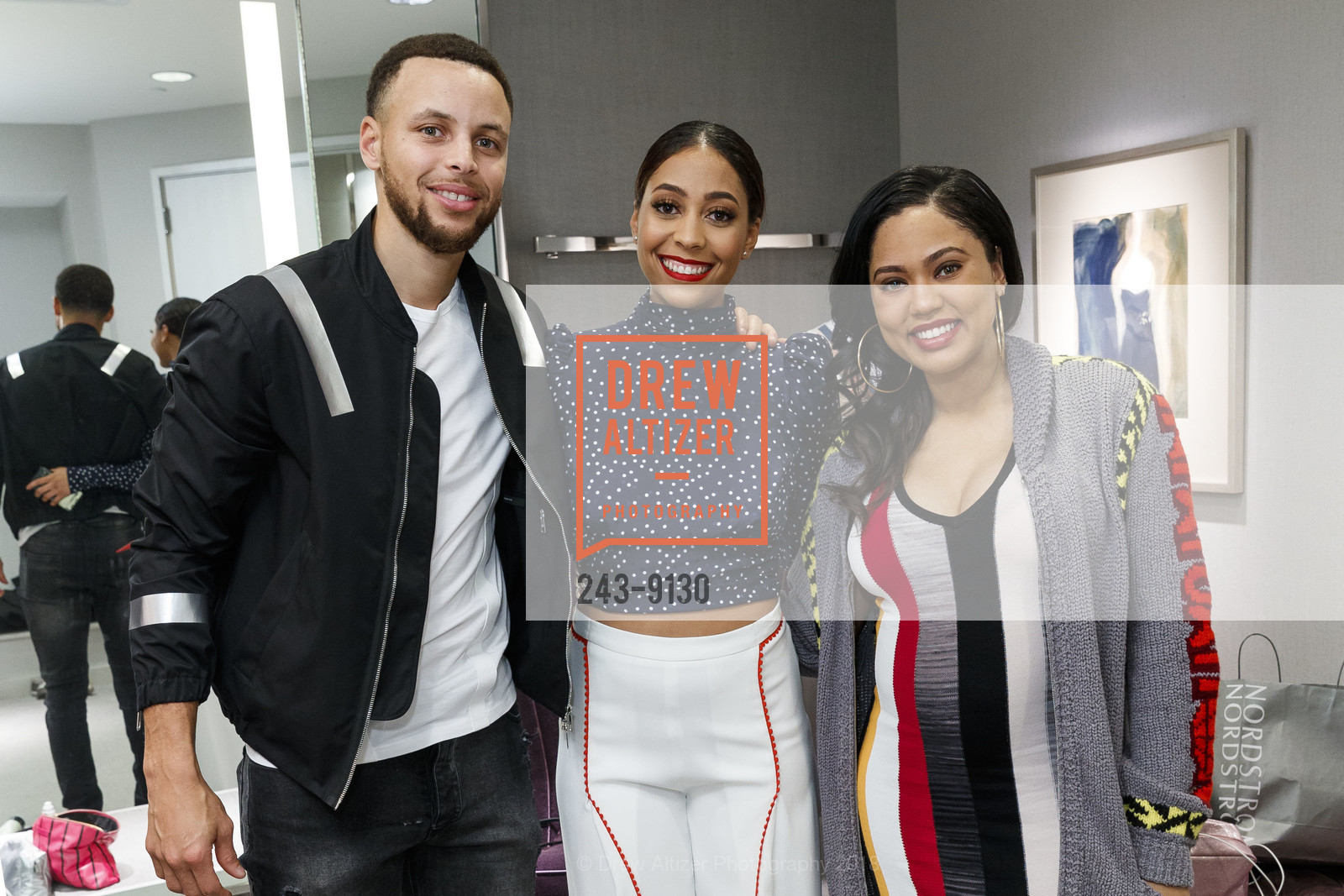 Stephen Curry, Sydel Curry, Ayesha Curry, Photo #243-9130