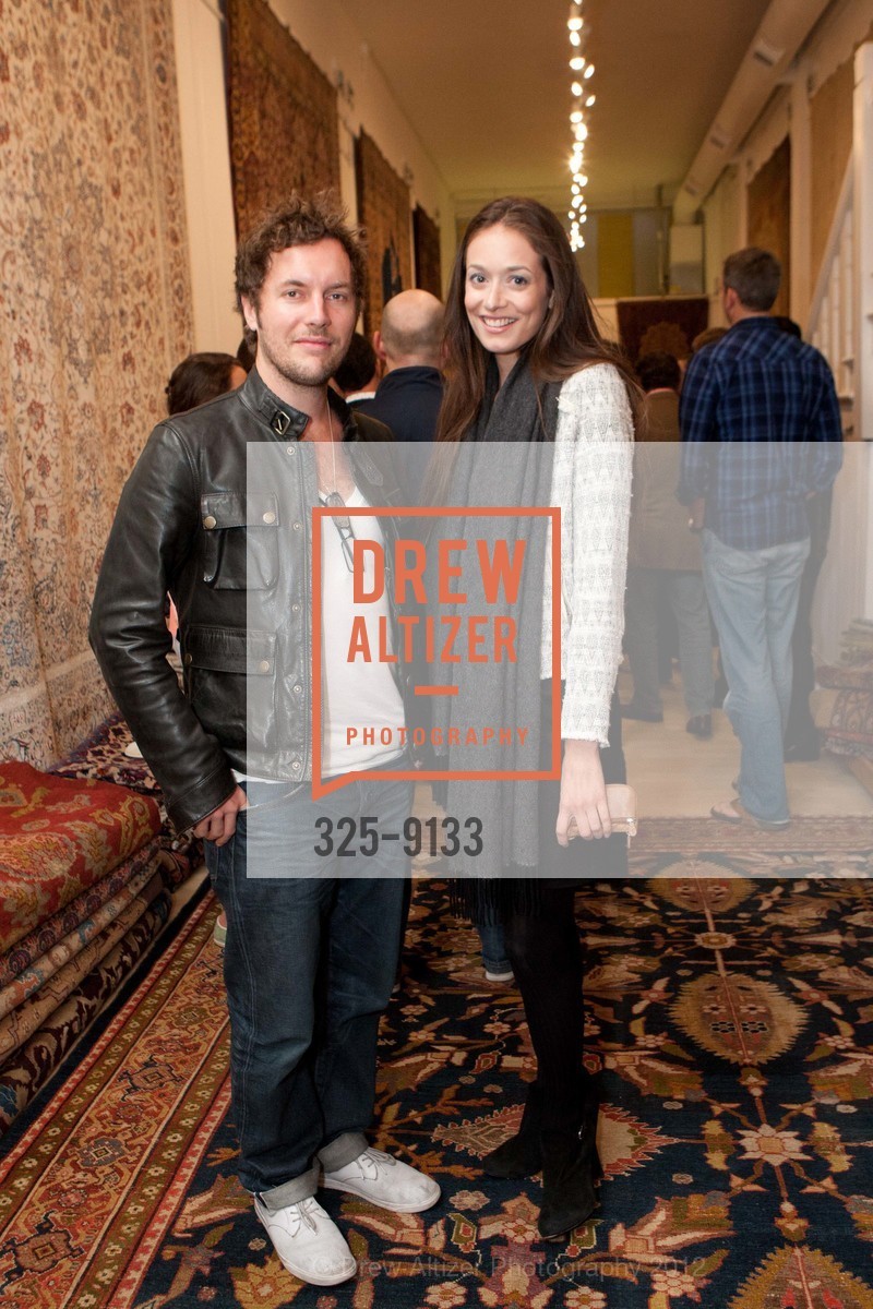Max Rutherford, Alexandra Liveris, Hollywood meets Silicon Valley! Palo Alto International Film Festival Innovator's Party, Pejman Carpet. 532 Ramona Street, September 29th, 2012, Photo #325-9133 Max Rutherford, Alexandra Liveris, Photo #325-9133
