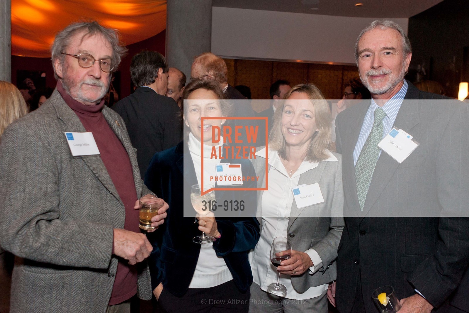 George Miller, Janet McKinley, Vera Pardee, John Pardee, HUMAN RIGHTS WATCH Voices for Justice San Francisco, US, November 15th, 2012, Photo #316-9136 George Miller, Janet McKinley, Vera Pardee, John Pardee, Photo #316-9136