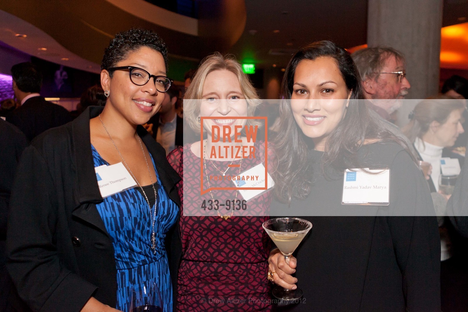 Renee Thompson, Molly McCracken, Rashmi Yadav-Marya, HUMAN RIGHTS WATCH Voices for Justice San Francisco, US, November 15th, 2012, Photo #433-9136 Renee Thompson, Molly McCracken, Rashmi Yadav-Marya, Photo #433-9136
