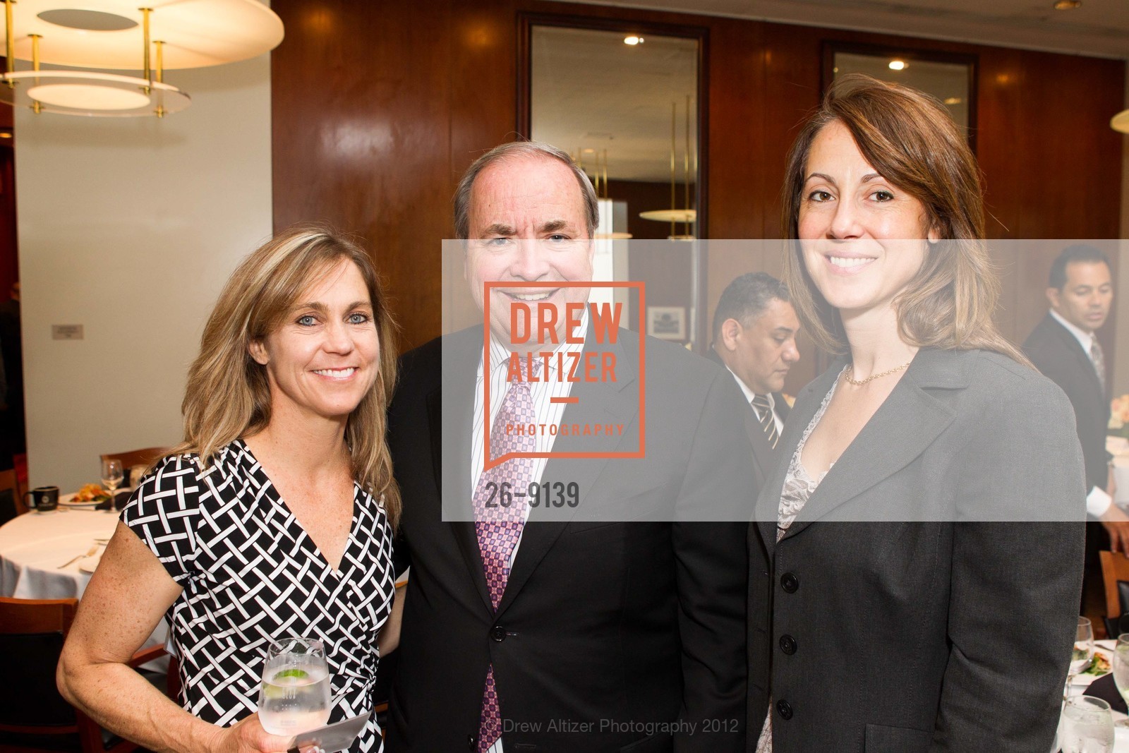Kristine Breese, Ken Kilroy, Anahid Brakke, REDF LUNCH: Sustainable, Scaleable Solutions to Chronic Joblessness, US, June 8th, 2012, Photo #26-9139 Kristine Breese, Ken Kilroy, Anahid Brakke, Photo #26-9139