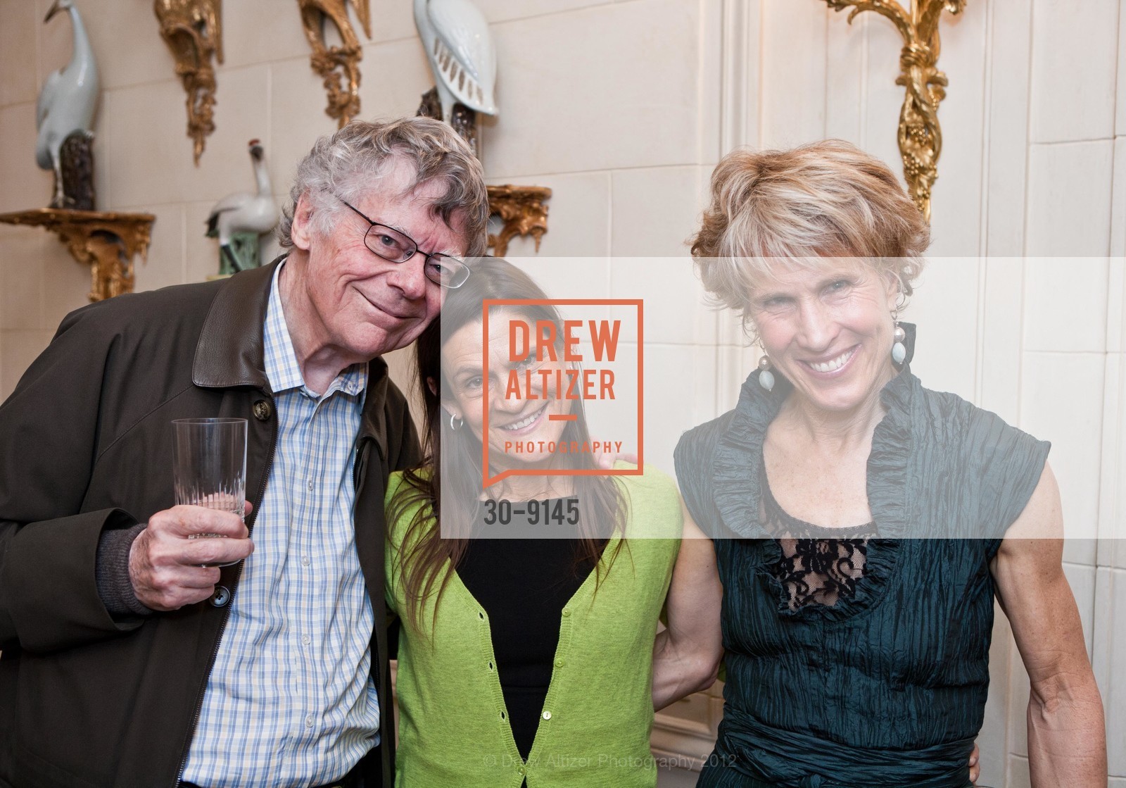 Gordon P. Getty, Aileen Getty, Julie Parish, GORDON GETTY Hosts Trust for Public Land, US, March 28th, 2012, Photo #30-9145 Gordon P. Getty, Aileen Getty, Julie Parish, Photo #30-9145