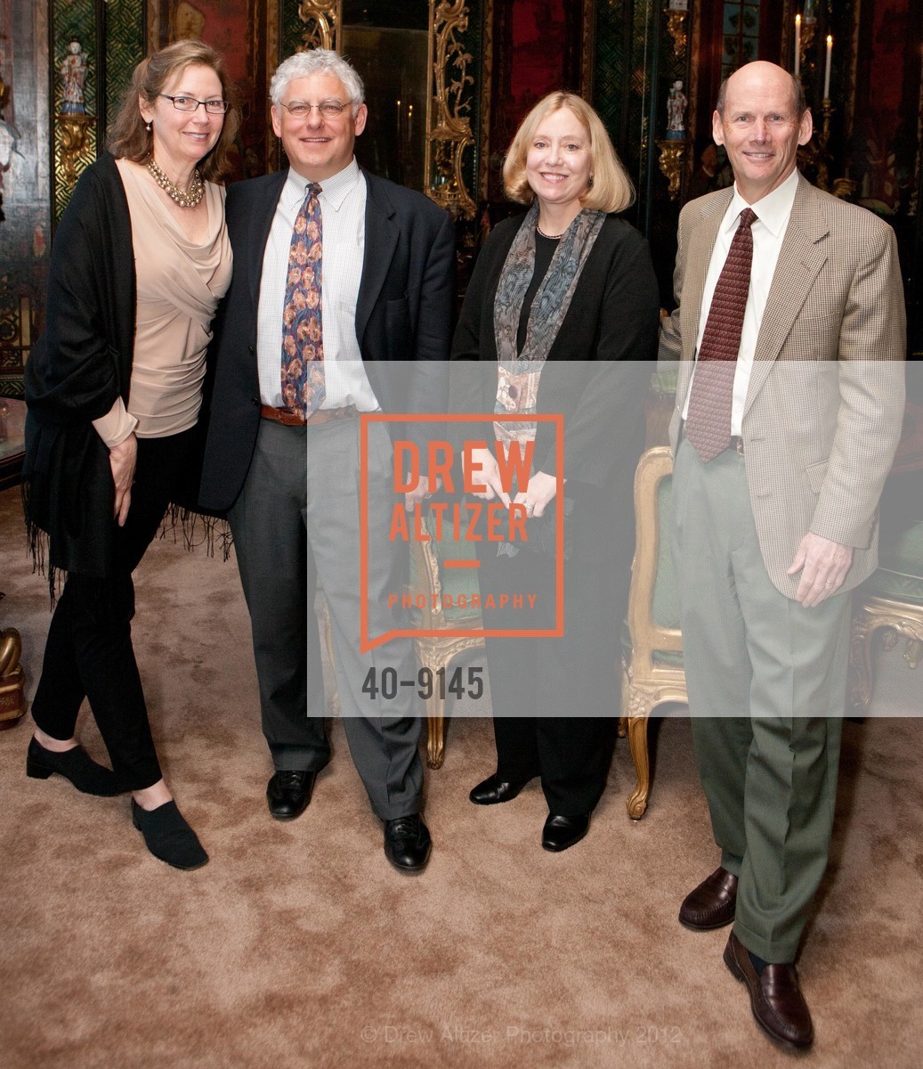 Kate Weese, Jerry Tone, Pamela Garlick, Larry Garlick, GORDON GETTY Hosts Trust for Public Land, US, March 28th, 2012, Photo #40-9145 Kate Weese, Jerry Tone, Pamela Garlick, Larry Garlick, Photo #40-9145