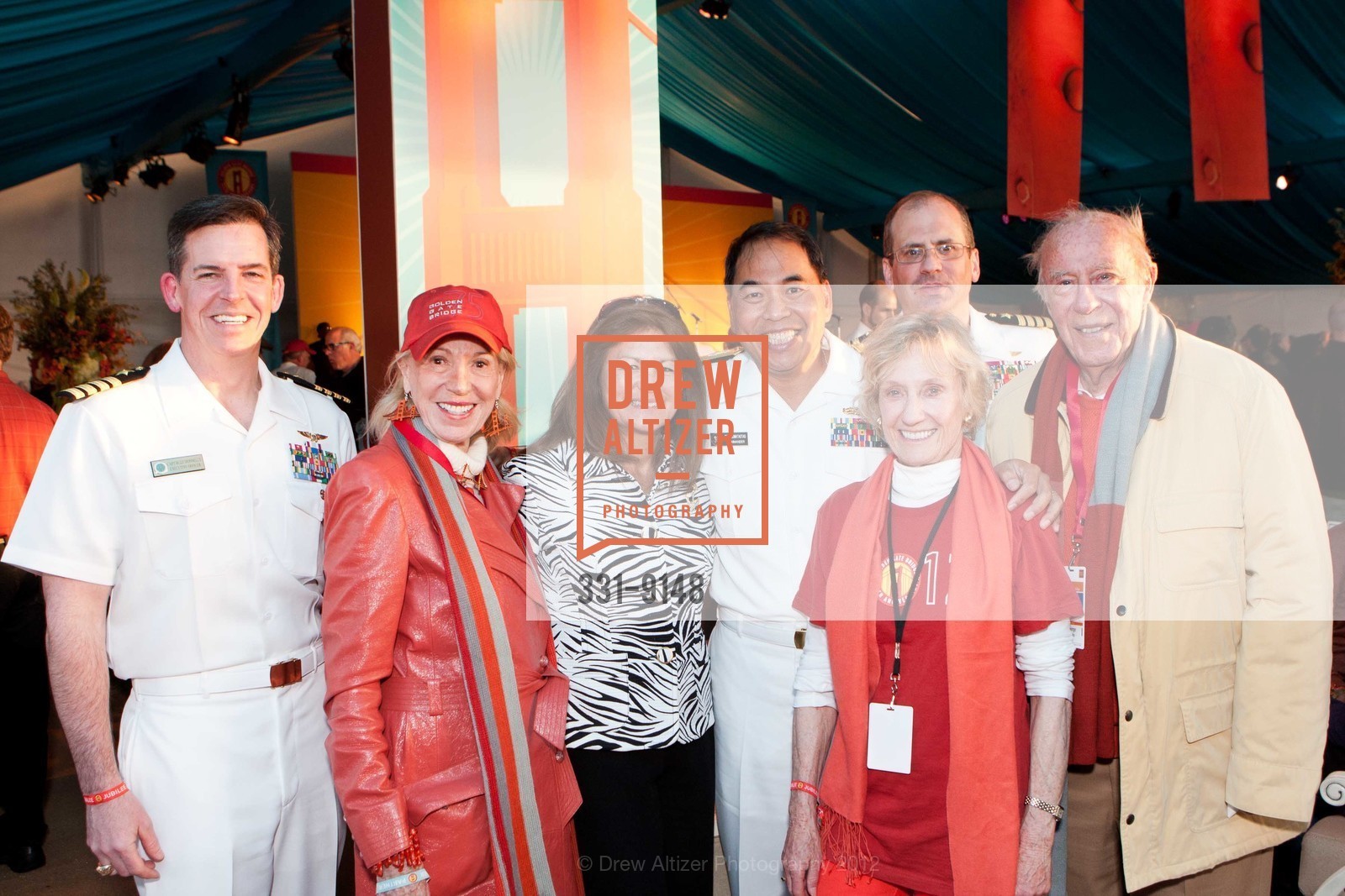 Capt Buzz Donnelly, Charlotte Shultz, AnneMarie Gumataotao, Peter Gumataotao, Nancy Bechtle, GOLDEN GATE BRIDGE'S 75th Anniversary: International Orange Jubilee, Various, November 6th, 2021, Photo #331-9148 Capt Buzz Donnelly, Charlotte Shultz, AnneMarie Gumataotao, Peter Gumataotao, Nancy Bechtle, Photo #331-9148