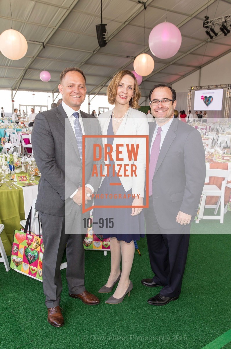 Keith Feldman, Amanda Heier, Alex Rosenblatt, San Francisco General Hospital Foundation's Heroes & Hearts Luncheon, AT&T Park, February 18th, 2016, Photo #10-915 Keith Feldman, Amanda Heier, Alex Rosenblatt, Photo #10-915