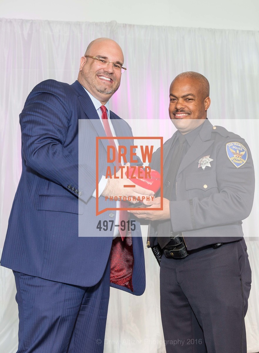 Marc Blakeman, Raphael Rockwell, San Francisco General Hospital Foundation's Heroes & Hearts Luncheon, AT&T Park, February 18th, 2016, Photo #497-915 Marc Blakeman, Raphael Rockwell, Photo #497-915