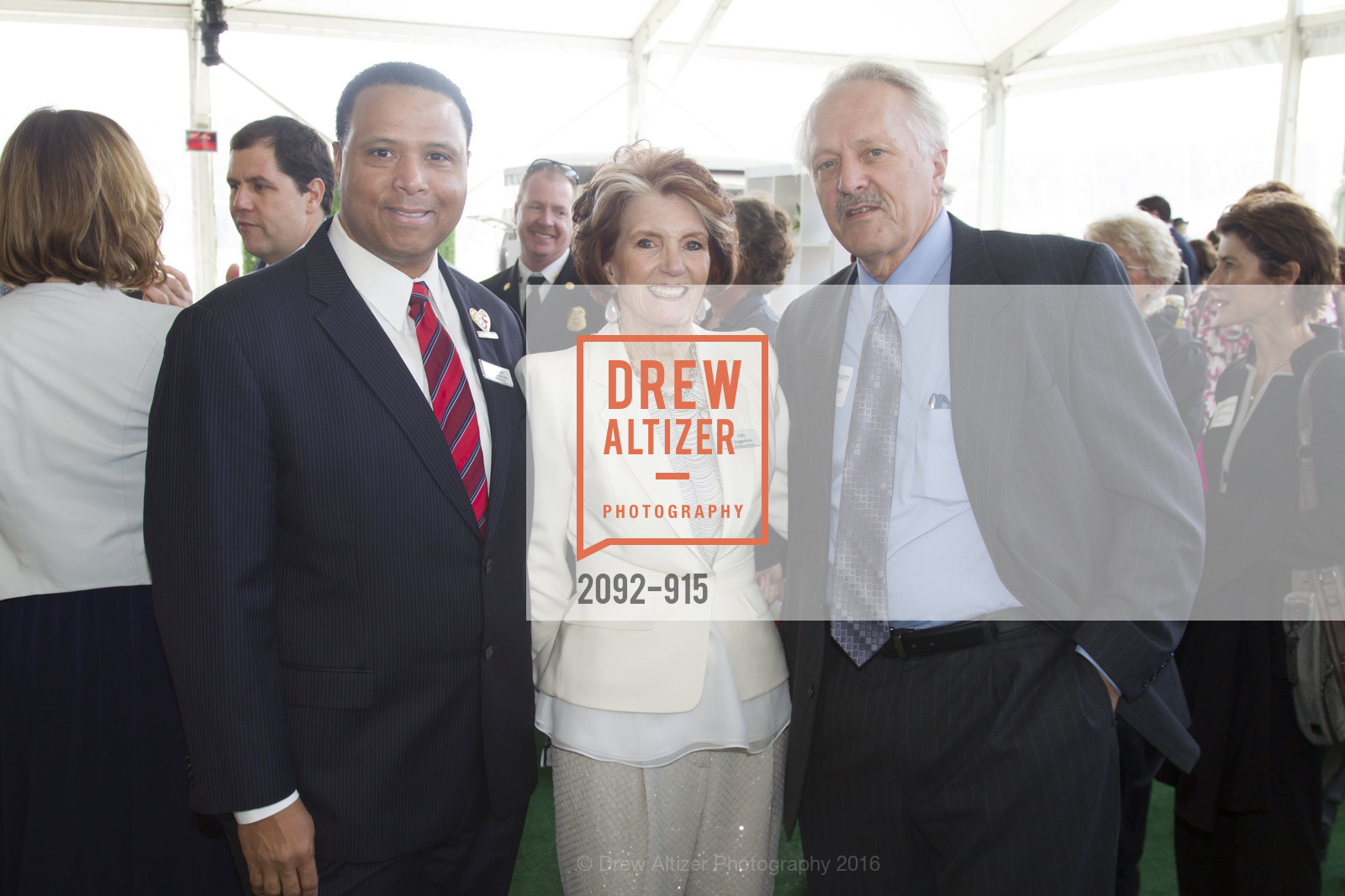 Roland Pickens, Judy Guggenhime, San Francisco General Hospital Foundation's Heroes & Hearts Luncheon, AT&T Park, February 18th, 2016, Photo #2092-915 Roland Pickens, Judy Guggenhime, Photo #2092-915