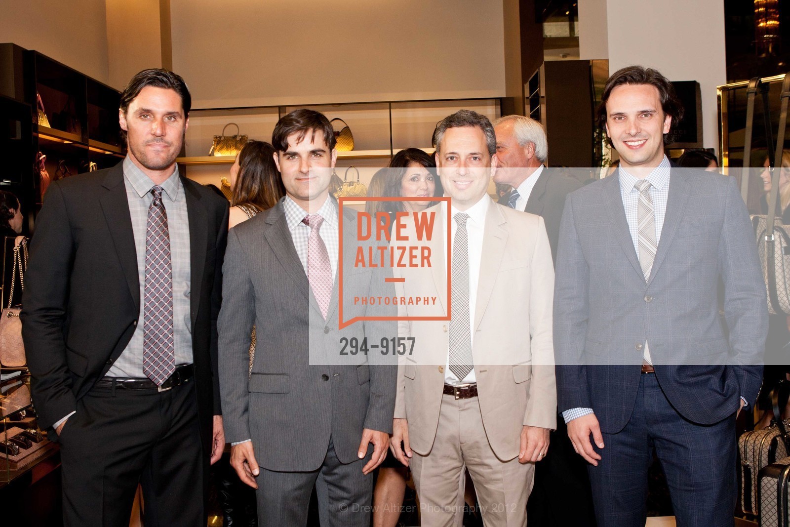 Will Wick, Greg Lindgren, David Sacks, Will Harbin, GUCCI + GQ Host Private Cocktail Party Featuring the Men's Spring Summer 2012 Suiting Collection, US, May 17th, 2012, Photo #294-9157 Will Wick, Greg Lindgren, David Sacks, Will Harbin, Photo #294-9157