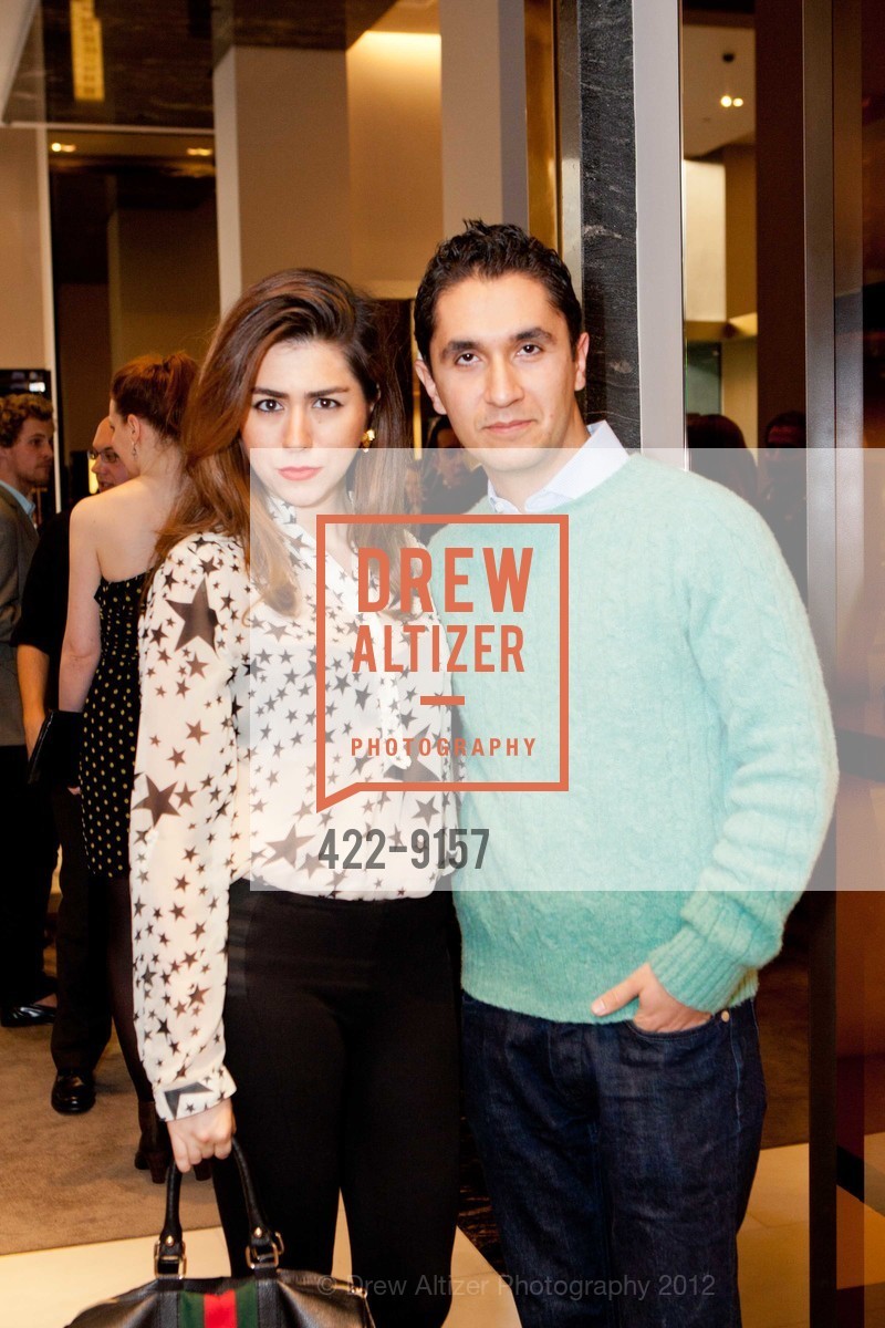 Roya Pakzad, Fardad Soleimani, GUCCI + GQ Host Private Cocktail Party Featuring the Men's Spring Summer 2012 Suiting Collection, US, May 17th, 2012, Photo #422-9157 Roya Pakzad, Fardad Soleimani, Photo #422-9157