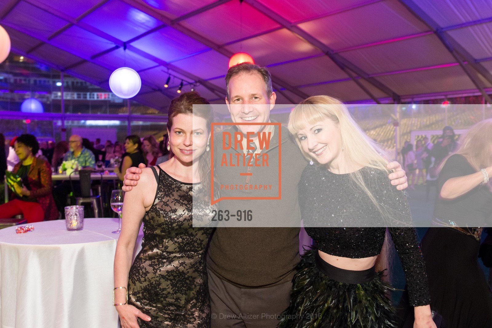Christina Erickson, Judson Clark, Shannyn Bessoni, San Francisco General Hospital Foundation's annual Hearts After Dark 2016, AT&T Park, February 18th, 2016, Photo #263-916 Christina Erickson, Judson Clark, Shannyn Bessoni, Photo #263-916