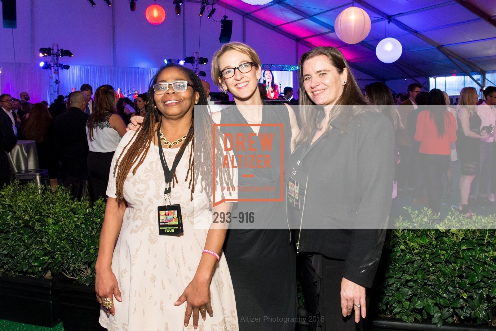 Melody Laughlin, Emina Seremet, Jennifer Thomas, San Francisco General Hospital Foundation's annual Hearts After Dark 2016, AT&T Park, February 18th, 2016, Photo #293-916 Melody Laughlin, Emina Seremet, Jennifer Thomas, Photo #293-916